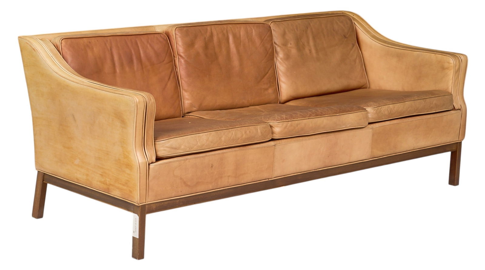 Danish Mid-Century Leather Sofa (1 of 4)