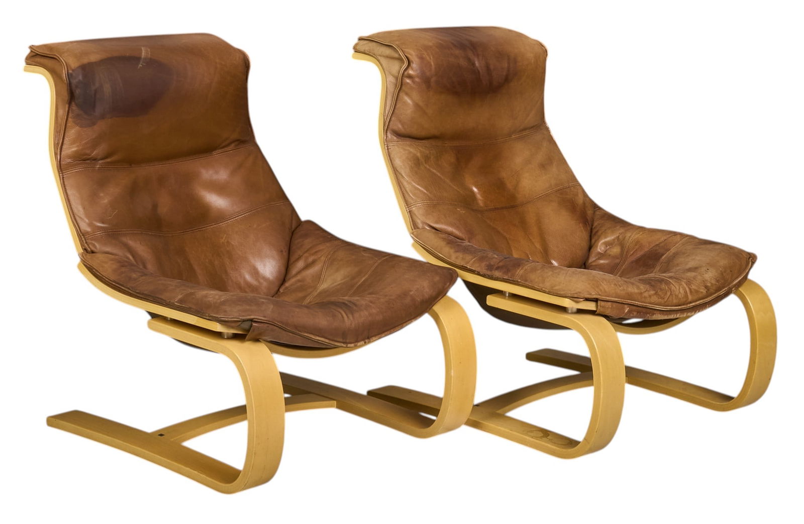 Pair of Danish Mid-Century Lounge Chairs (1 of 4)