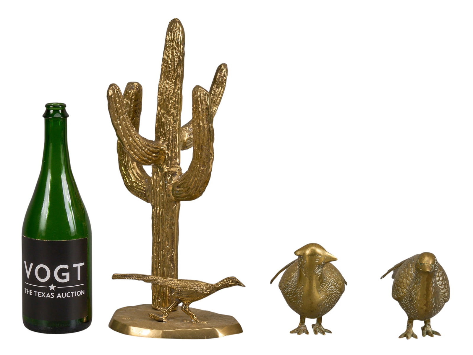 (3) Brass Sculptures - 2