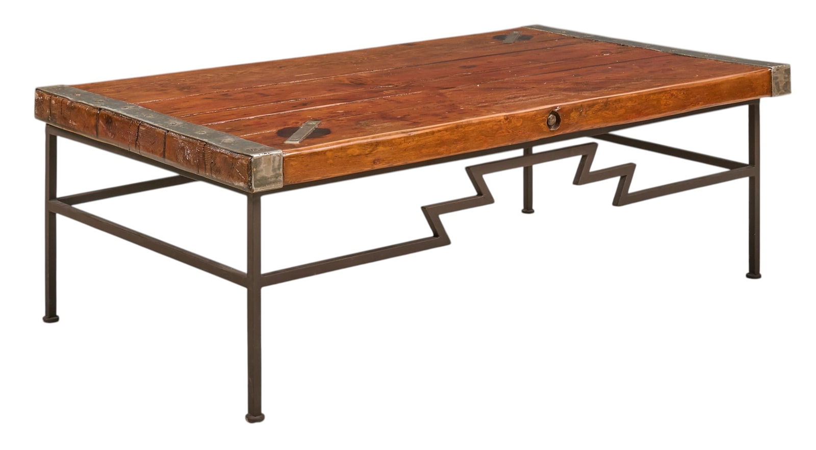 Industrial Style Coffee Table - 4