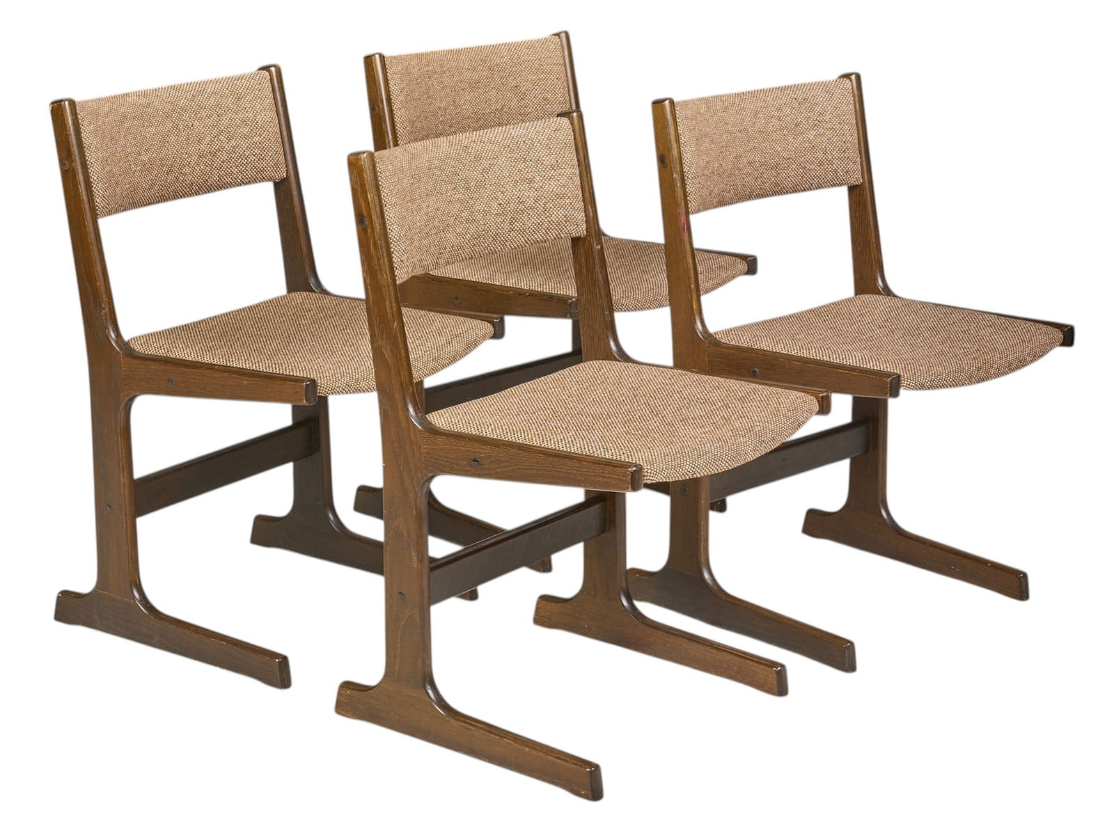 Set of (4) Danish Mid-Century Chairs (1 of 4)