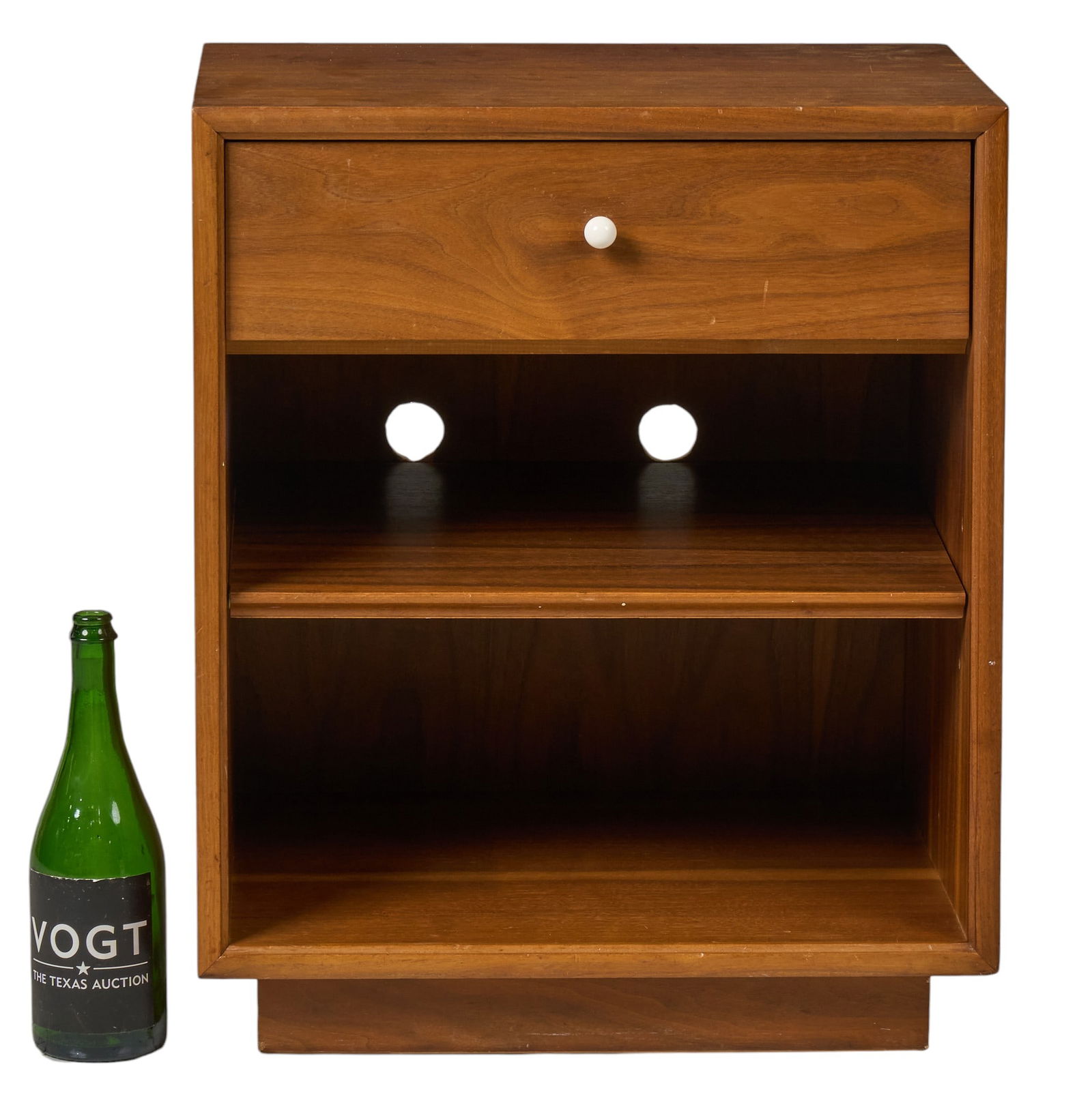 Drexel Walnut Nightstand - 2