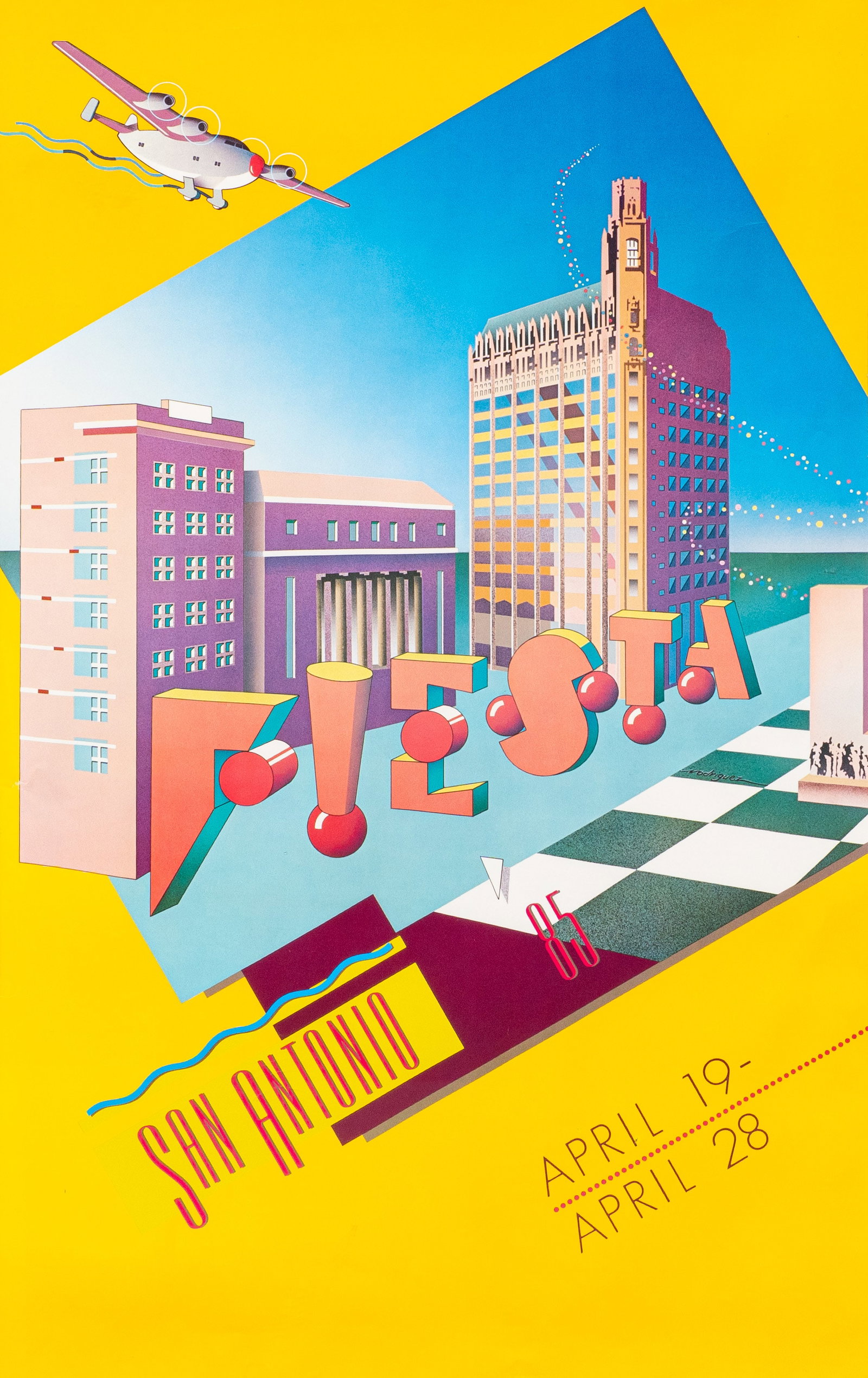Fiesta Poster, 1985 (1 of 4)