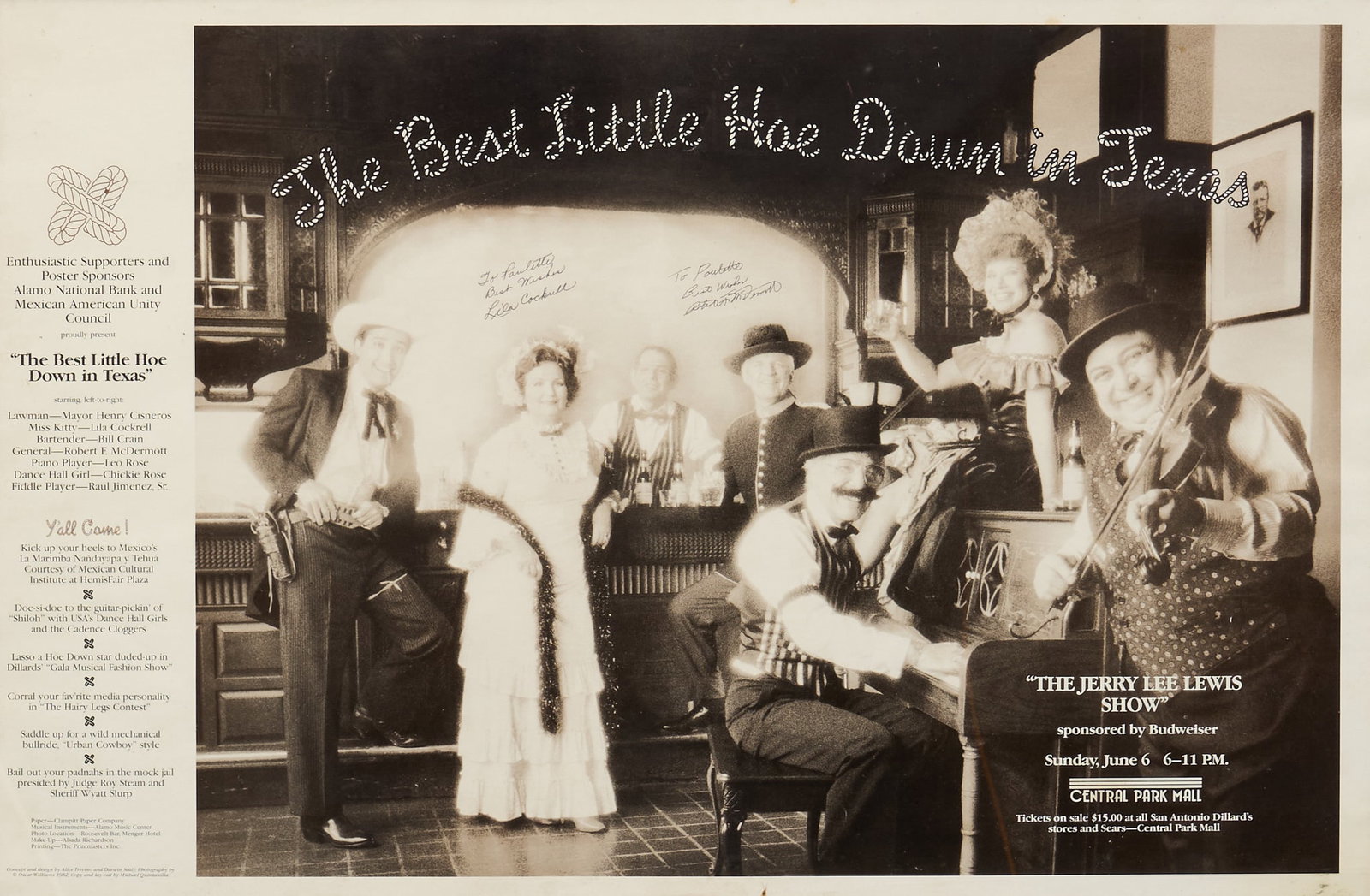 The Best Little Hoe Down in Texas, 1982 (1 of 3)