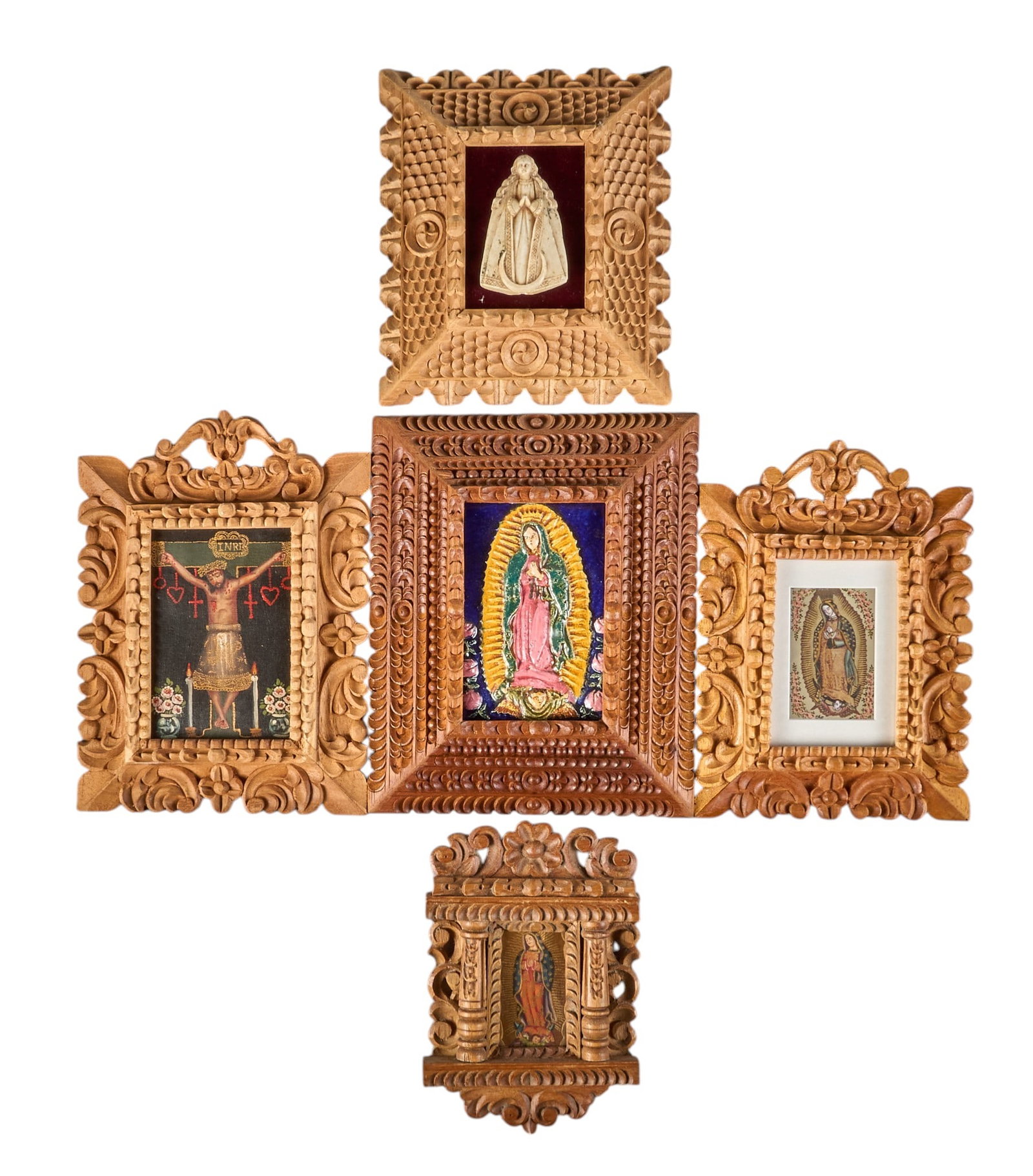 (5) Framed Retablos (1 of 7)