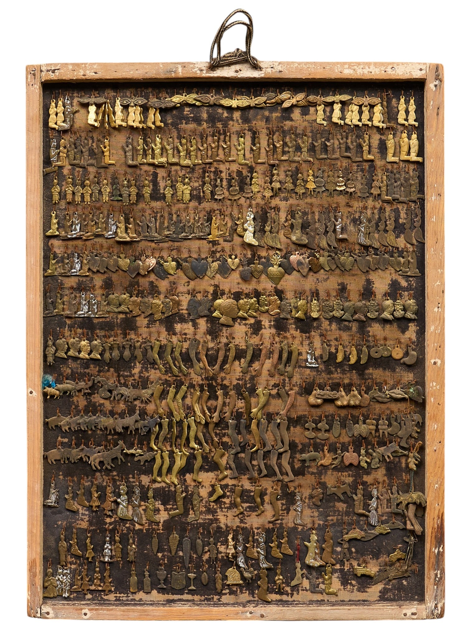 Vintage Mexican Milagro Charm Display (1 of 3)