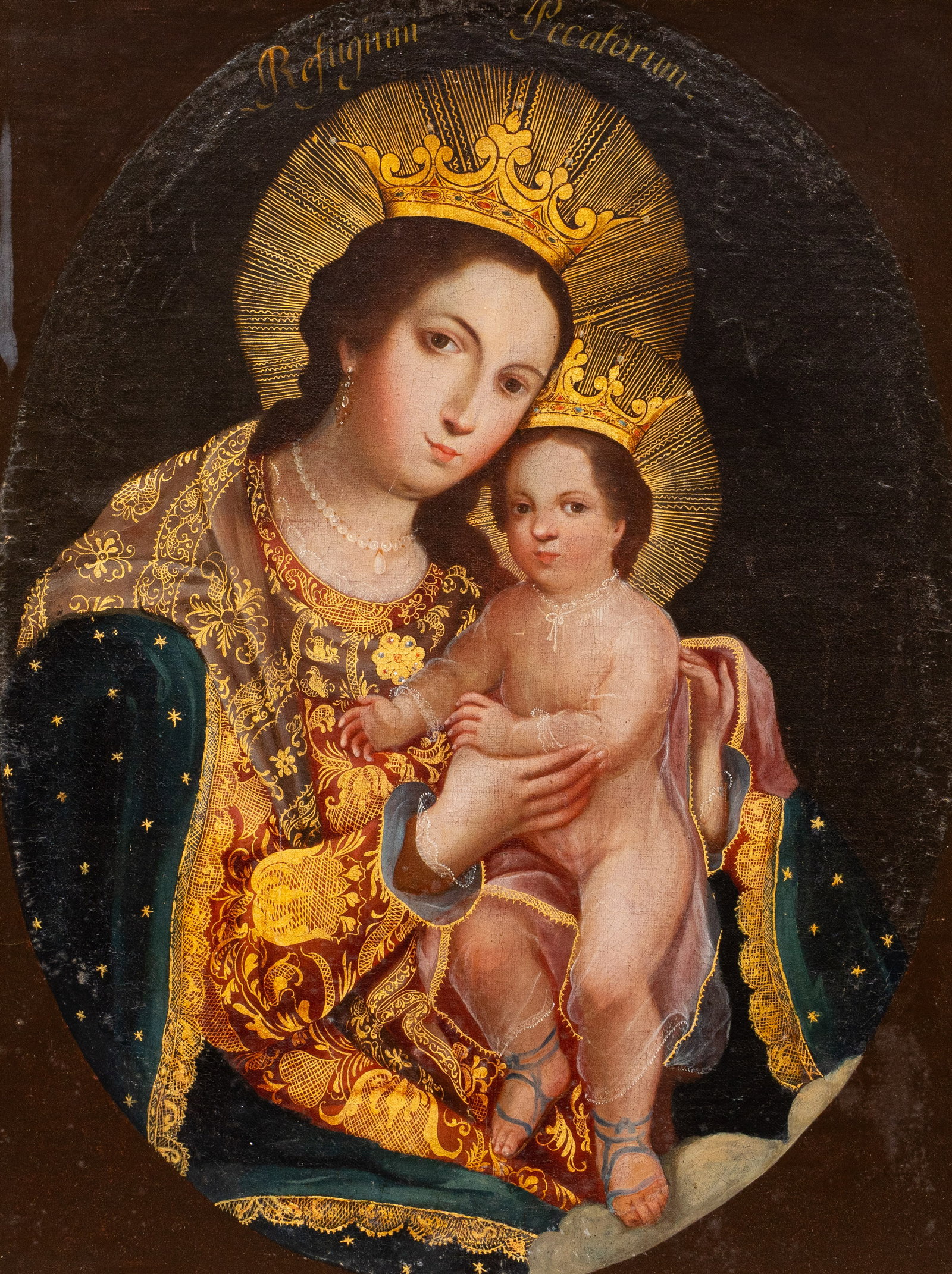 "Refugium Pecatorum" Painting (1 of 4)