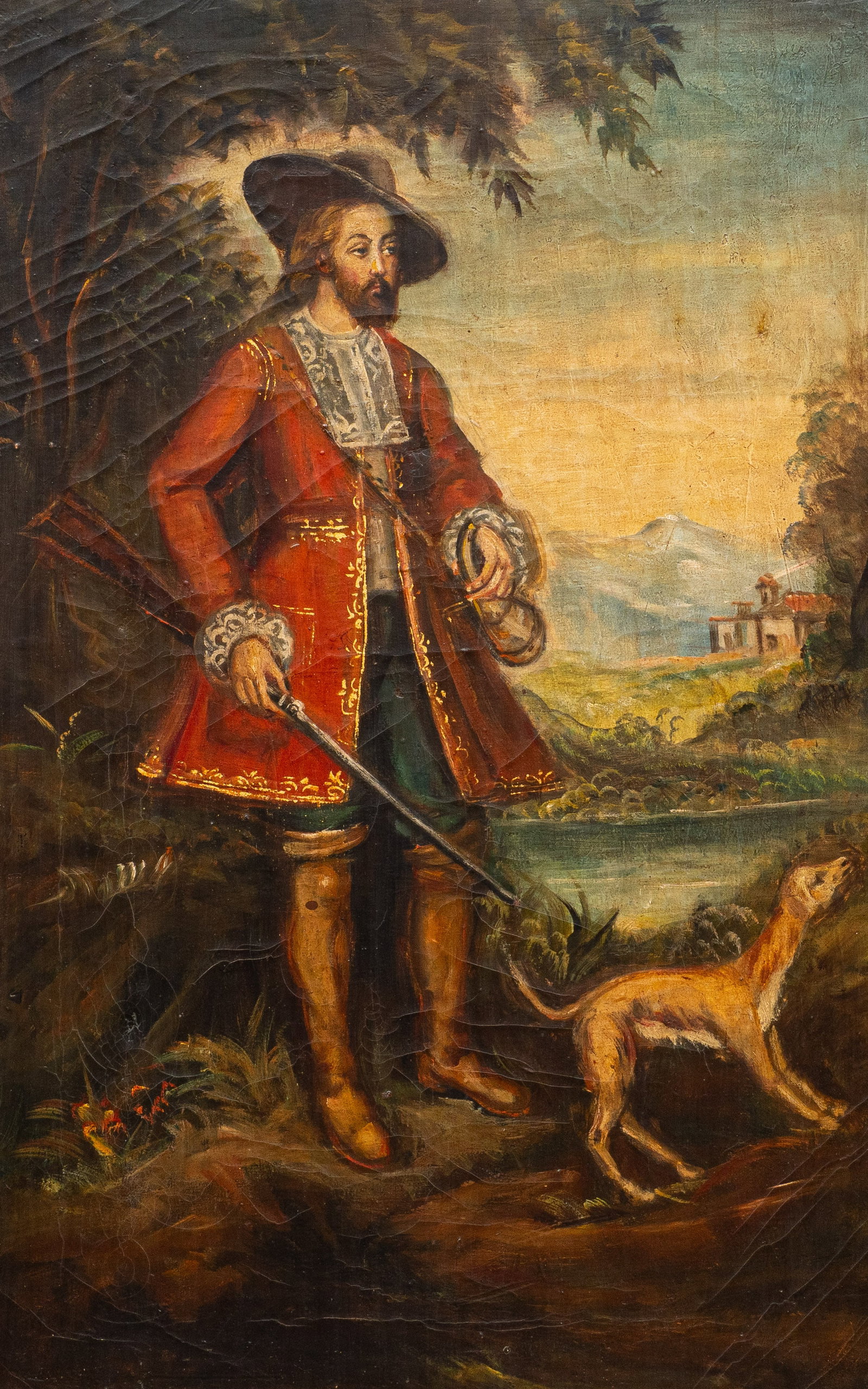 Cuzco School, Sporting Scene (1 of 3)