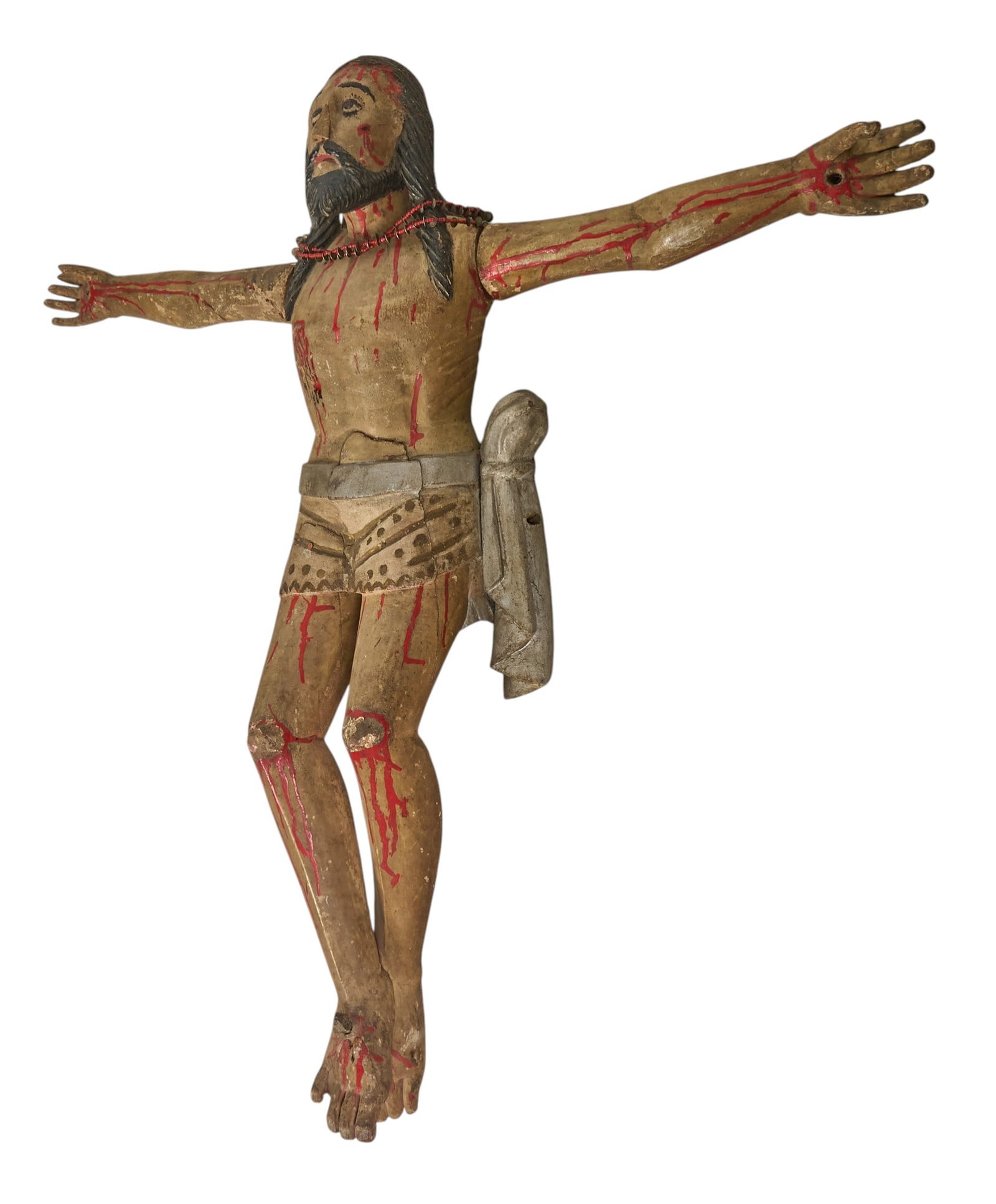 Large Antique Christ Santo (1 of 7)