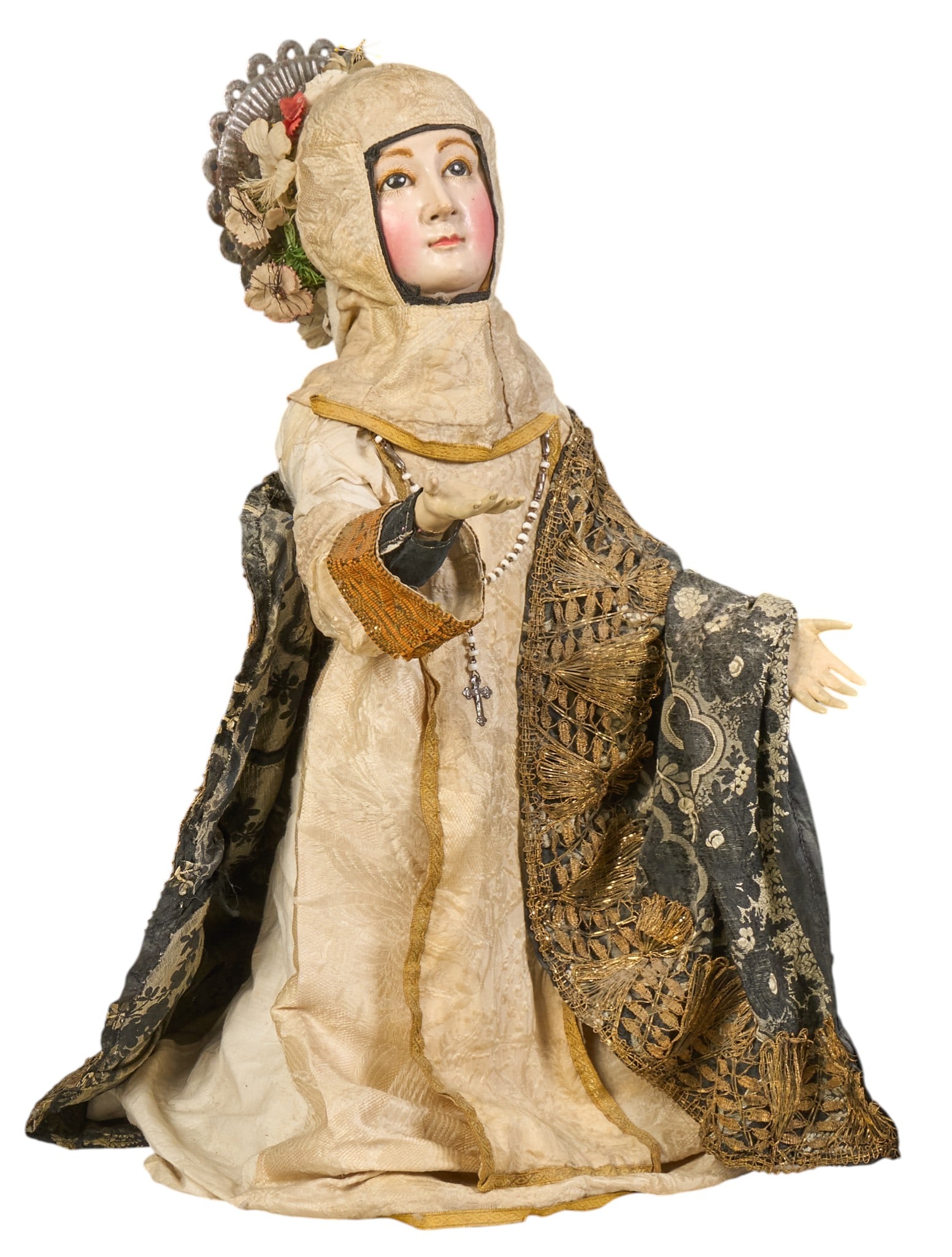 Antique Spanish Colonial Style Santo (1 of 3)