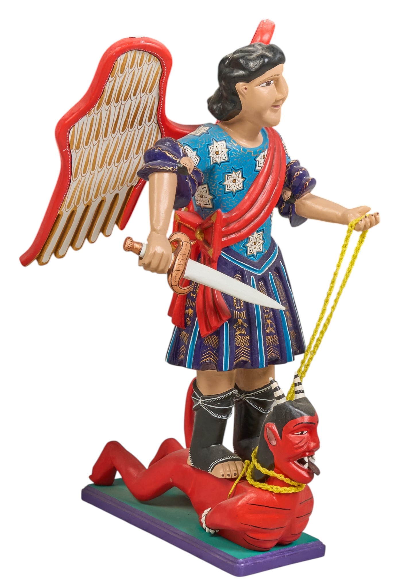 Agustin Cruz Tinoco, Saint Michael and the Devil (1 of 3)