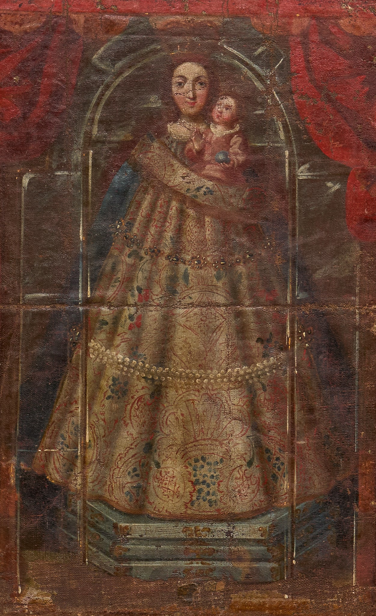 Spanish Colonial Madonna and Child (1 of 3)