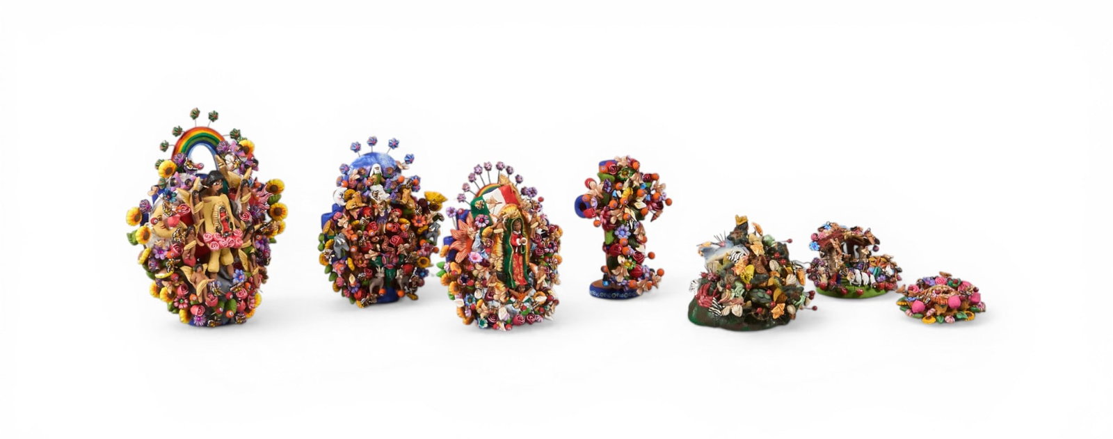 Juan Hernandez Arzaluz, (7) Miniature Sculptures (1 of 6)