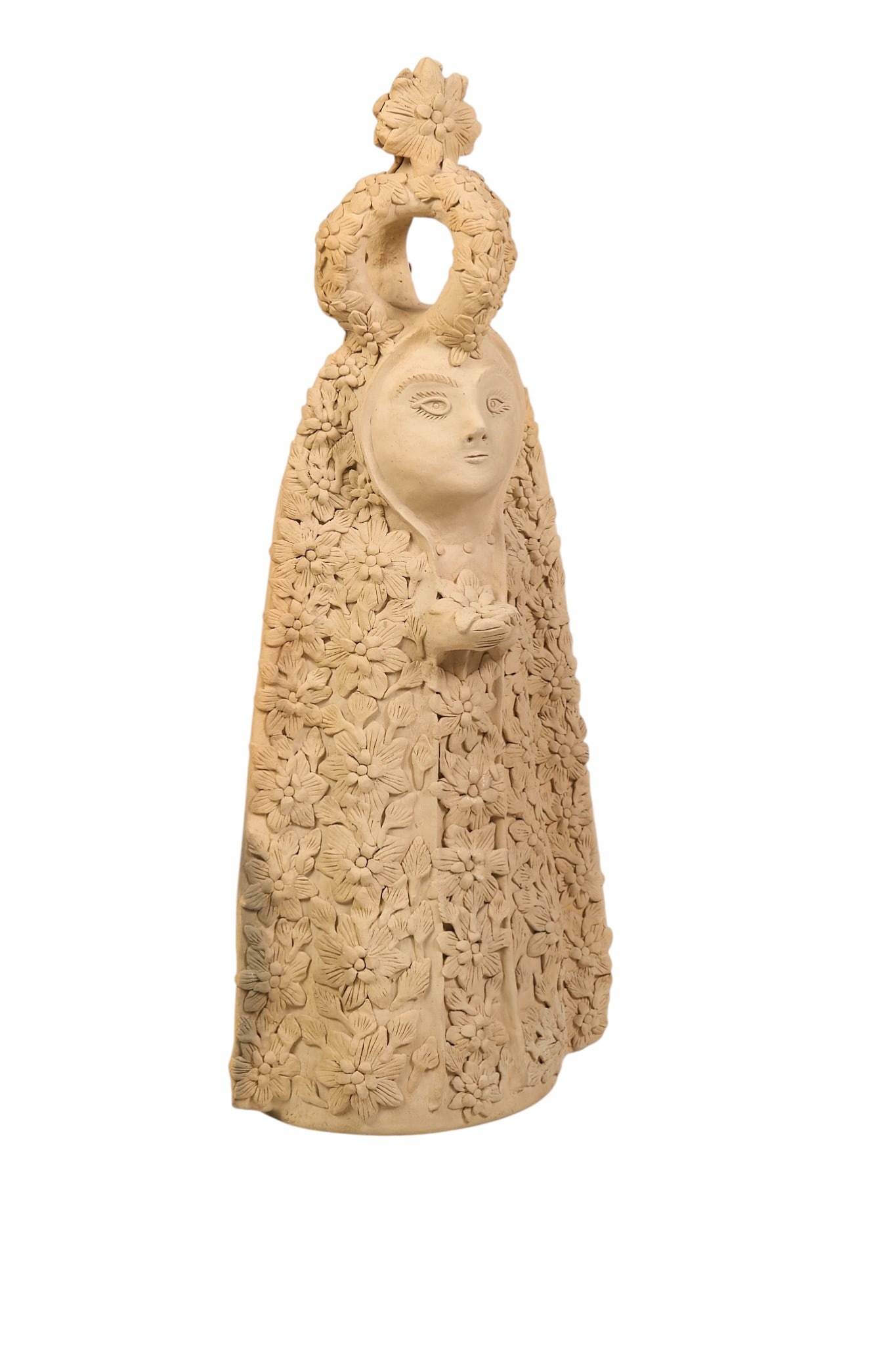 Vintage Blanco Style Oaxacan Ceramic Figure (1 of 3)