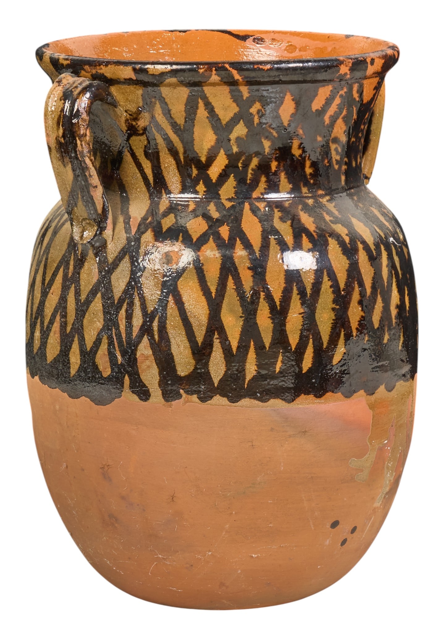 Vintage Mexican Earthenware Vase (1 of 3)