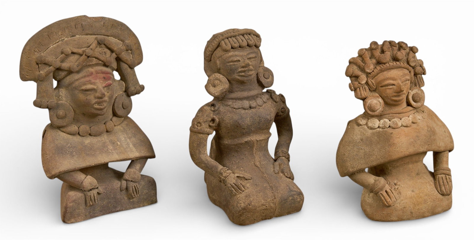(3) Pre-Columbian Style Figures (1 of 3)