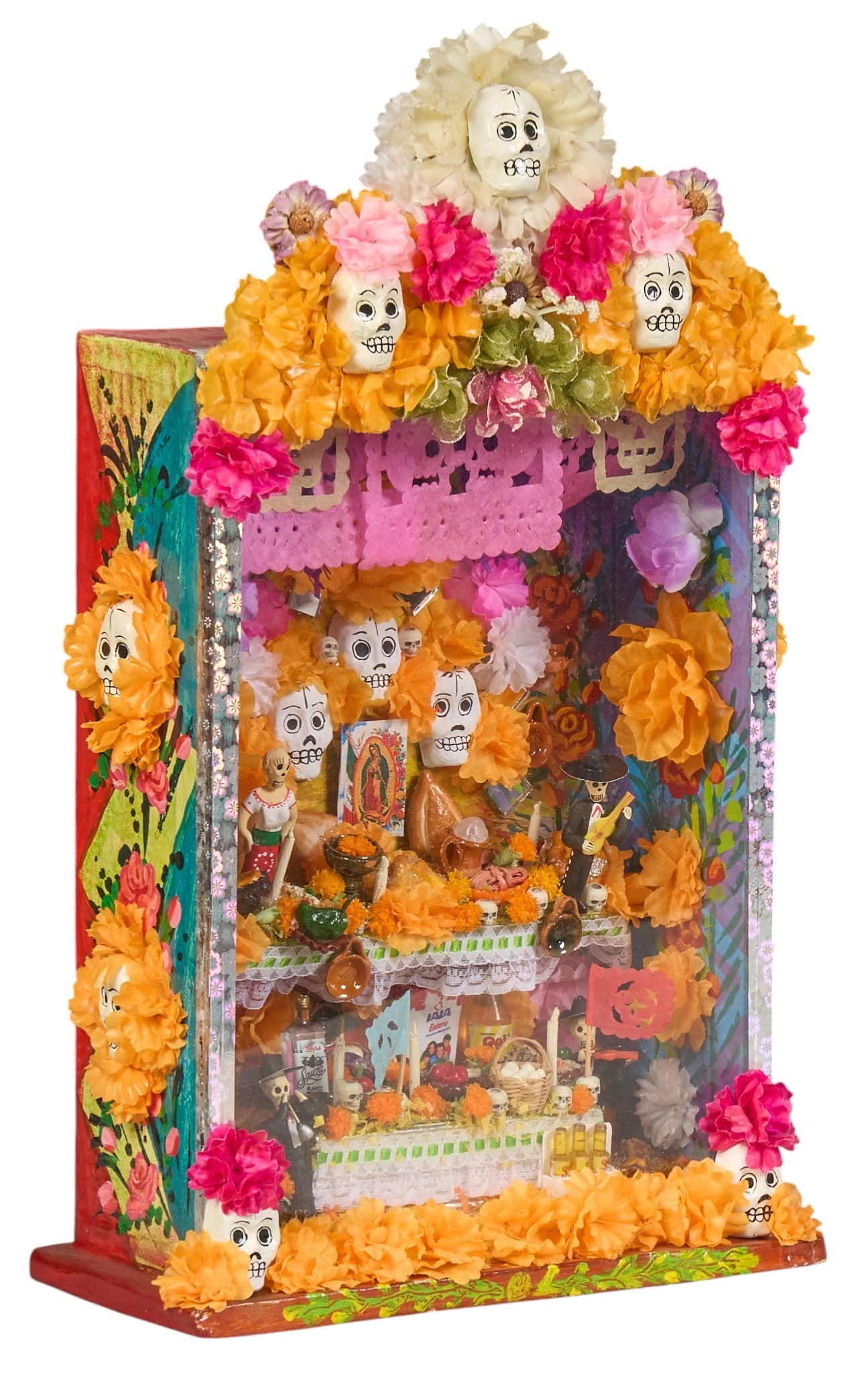 Dia De Los Muertos Offrenda Shadow Box (1 of 5)