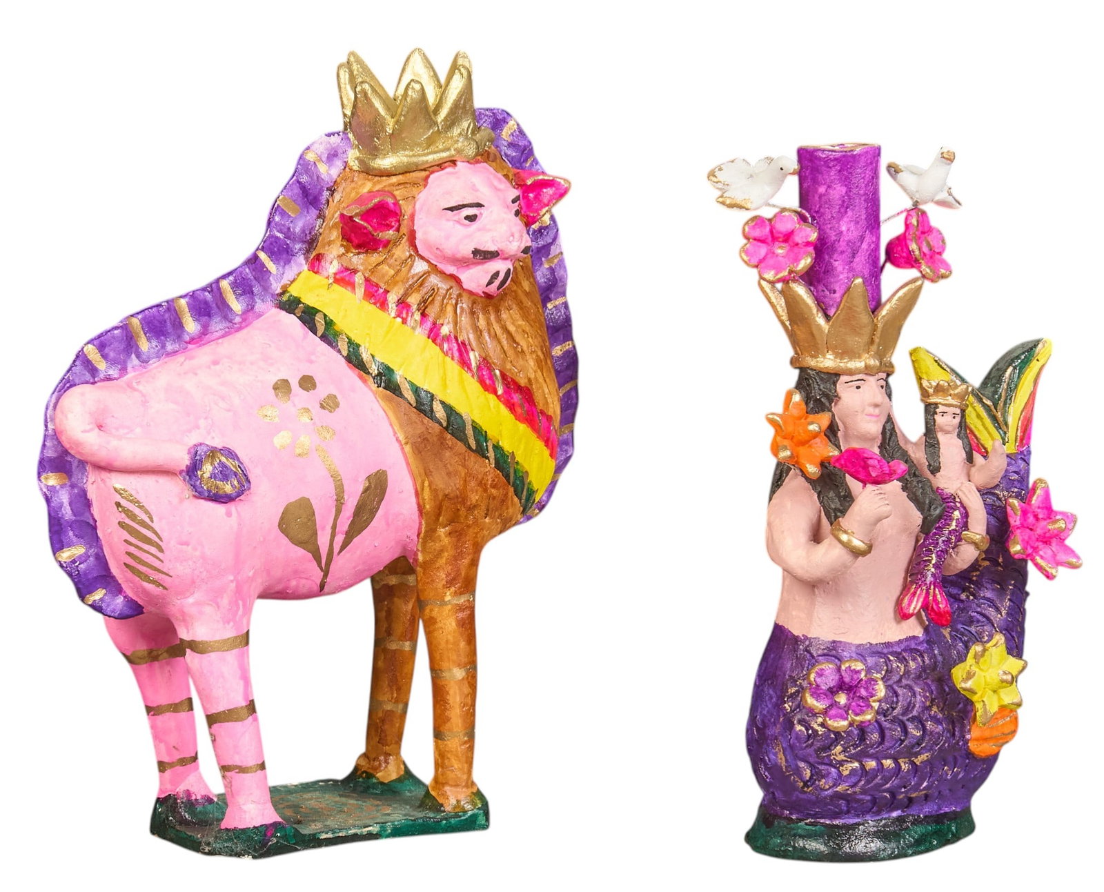 (2) Metepec Sculptures (1 of 3)