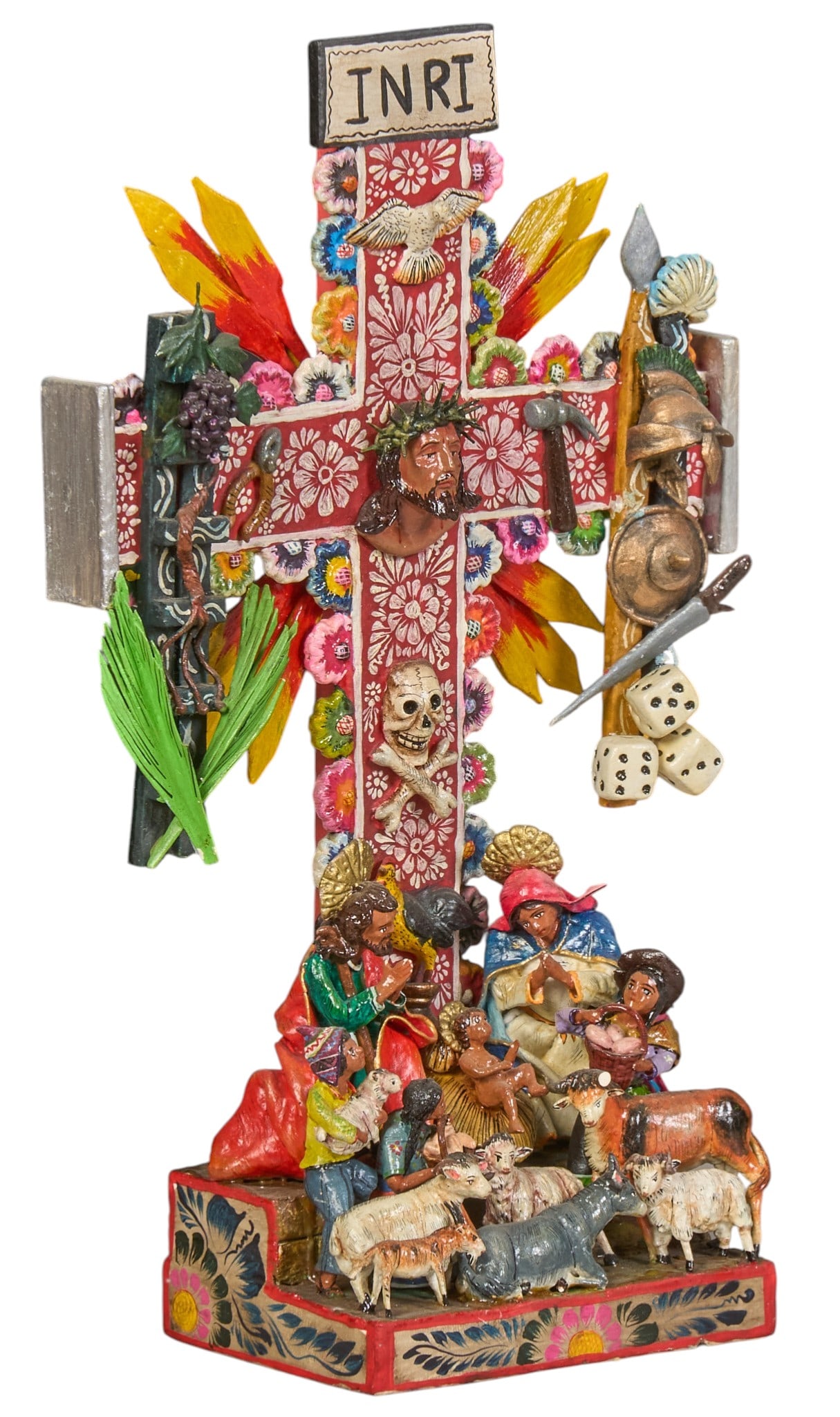 Peruvian Folk Art Crucifix (1 of 3)