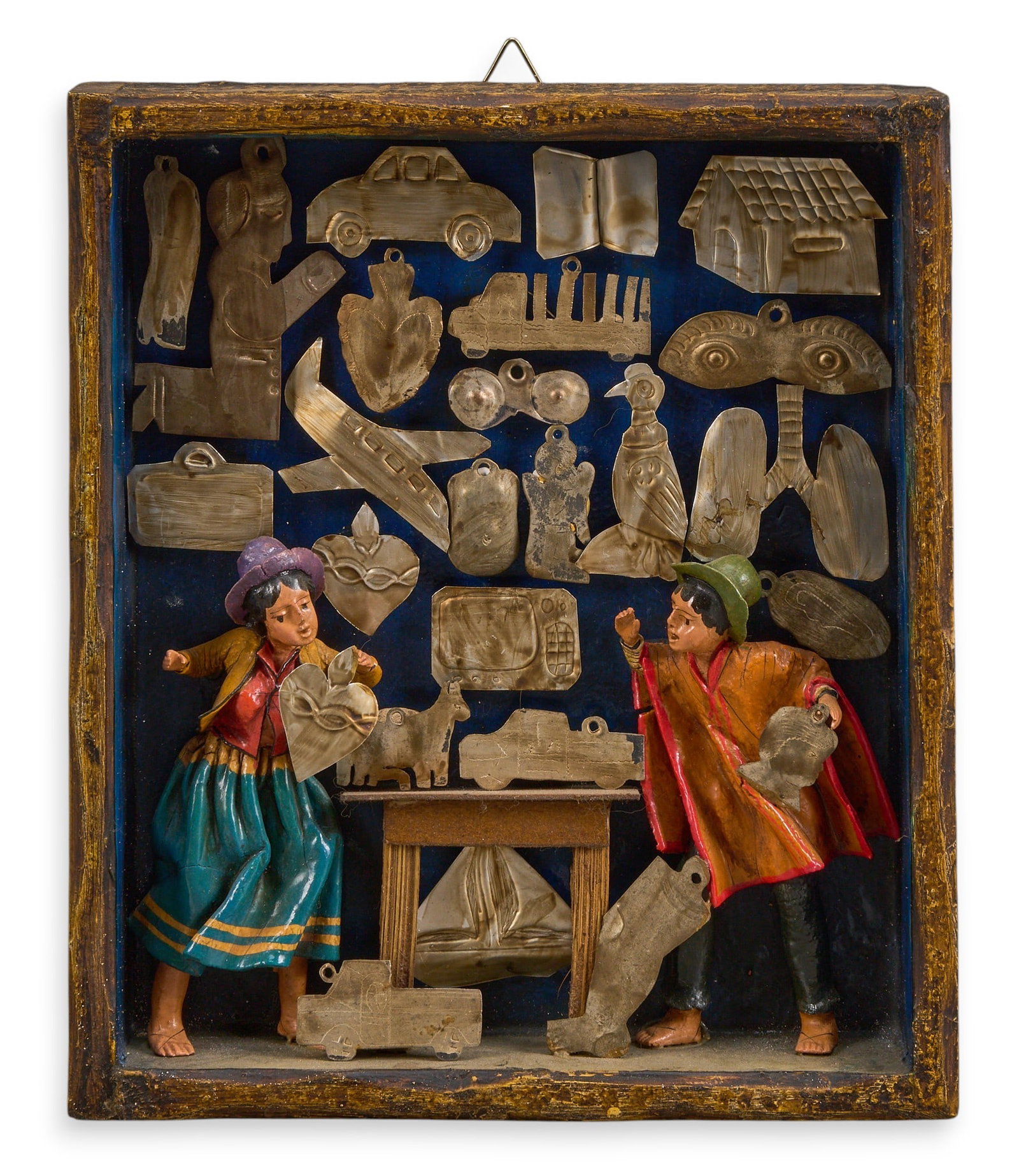 Mabilon Jimenez, Tienda de Hojalata Retablo (1 of 3)