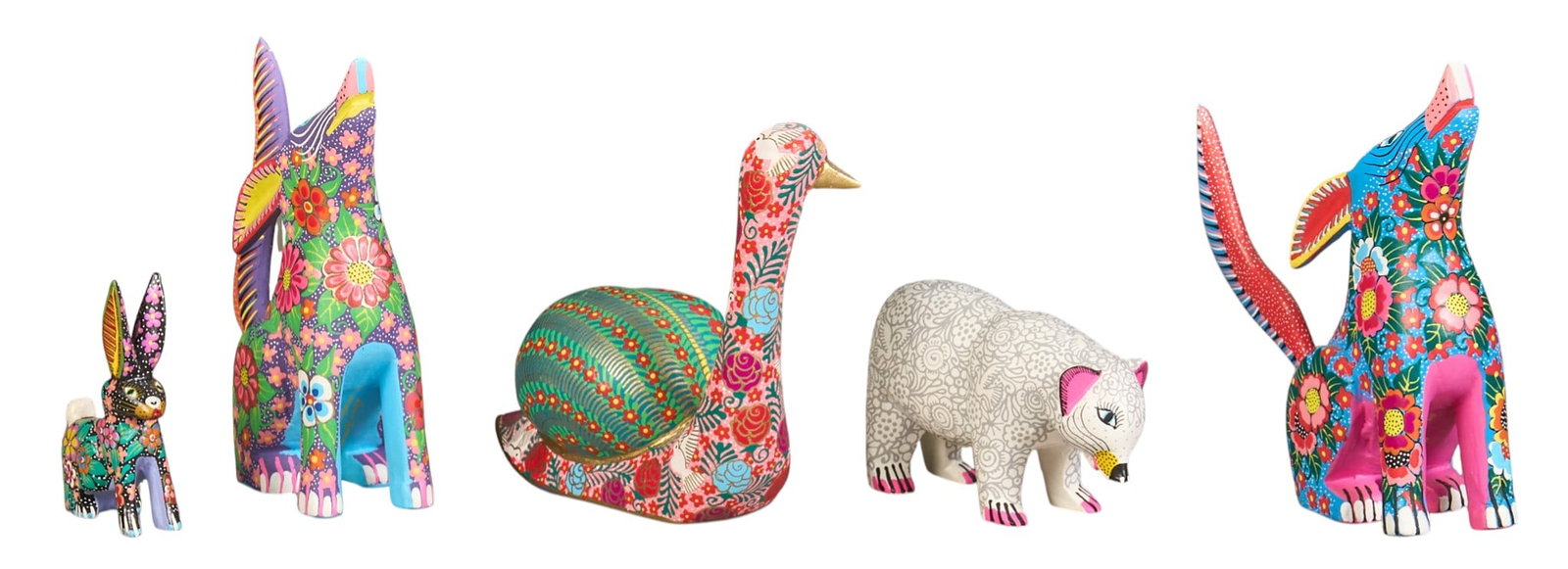 Maria Jimenez Ojeda, (5) Alebrije Sculptures (1 of 4)