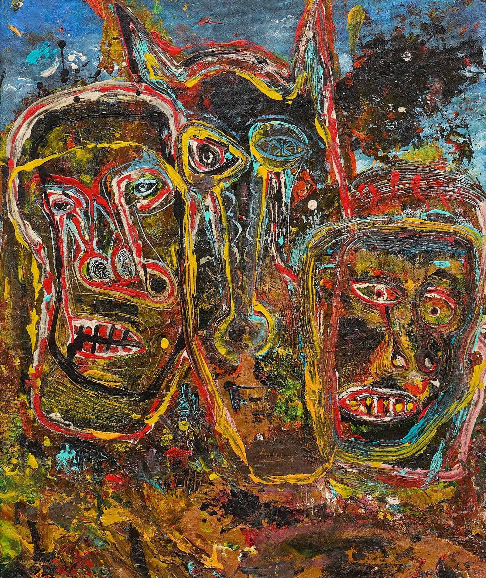 Alejandro Santiago Ramirez, "Figures" (1 of 5)