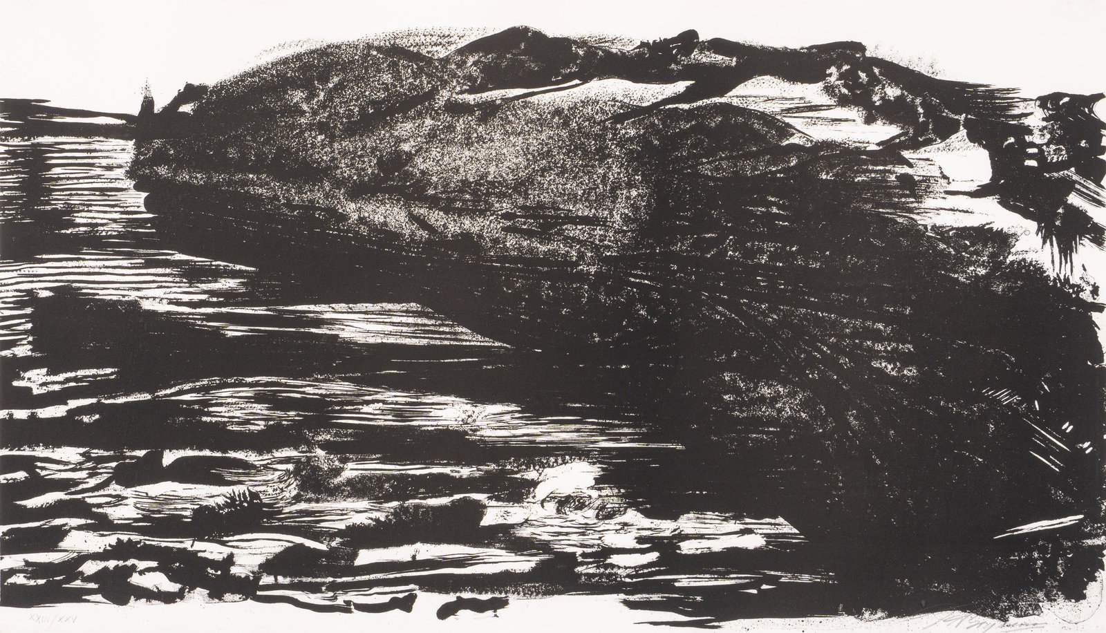 David Alfaro Siqueiros, Lithograph: David Alfaro Siqueiros (Mexico / California, 1896-1974), limited edition lithograph from his series illustrating "Poems From the Canto General" by Pablo Neruda (Chile, 1904-1973),&