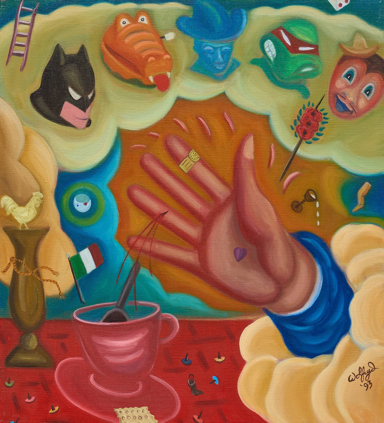 Barry Wolfryd, "Vigilance from Above", 1993 (1 of 5)