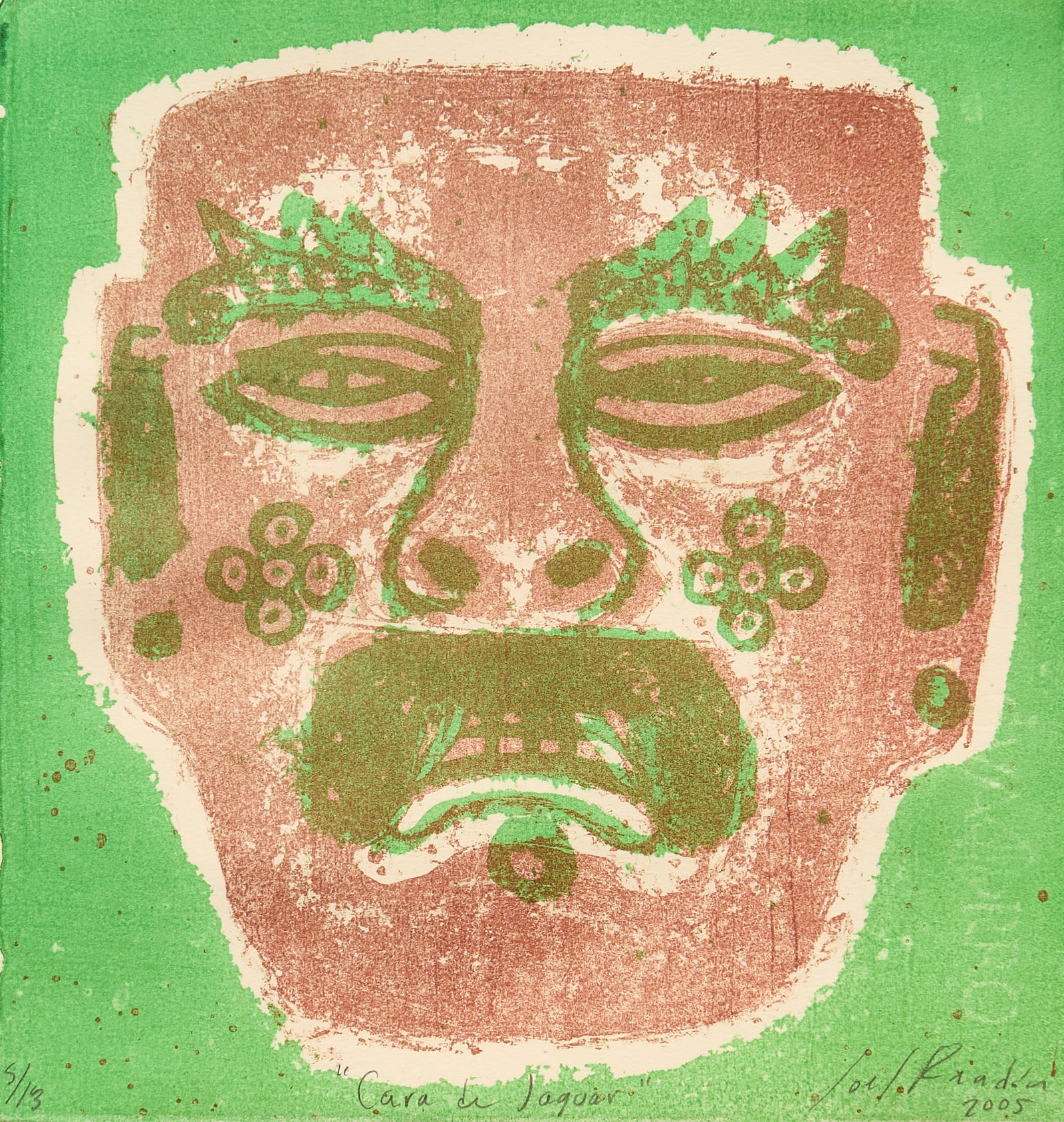 Joel Rendon, "Cara de Jaguar" (1 of 6)