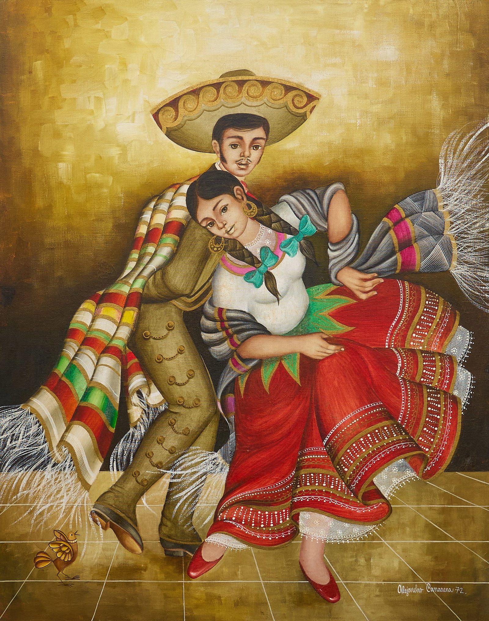 Alejandro Camarena, Dancing Couple, 1972 (1 of 4)
