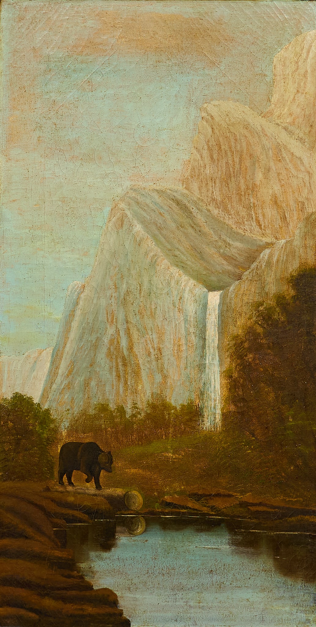 Antique Landscape Painting (1 of 3)