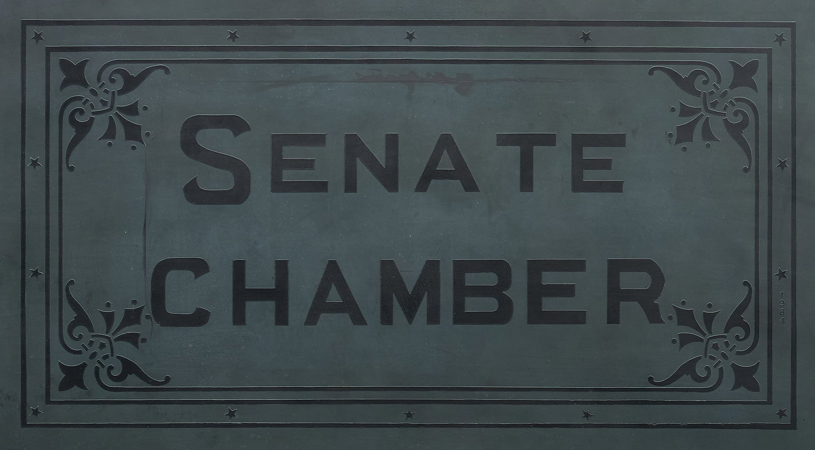 Senate Chamber Sign - 2