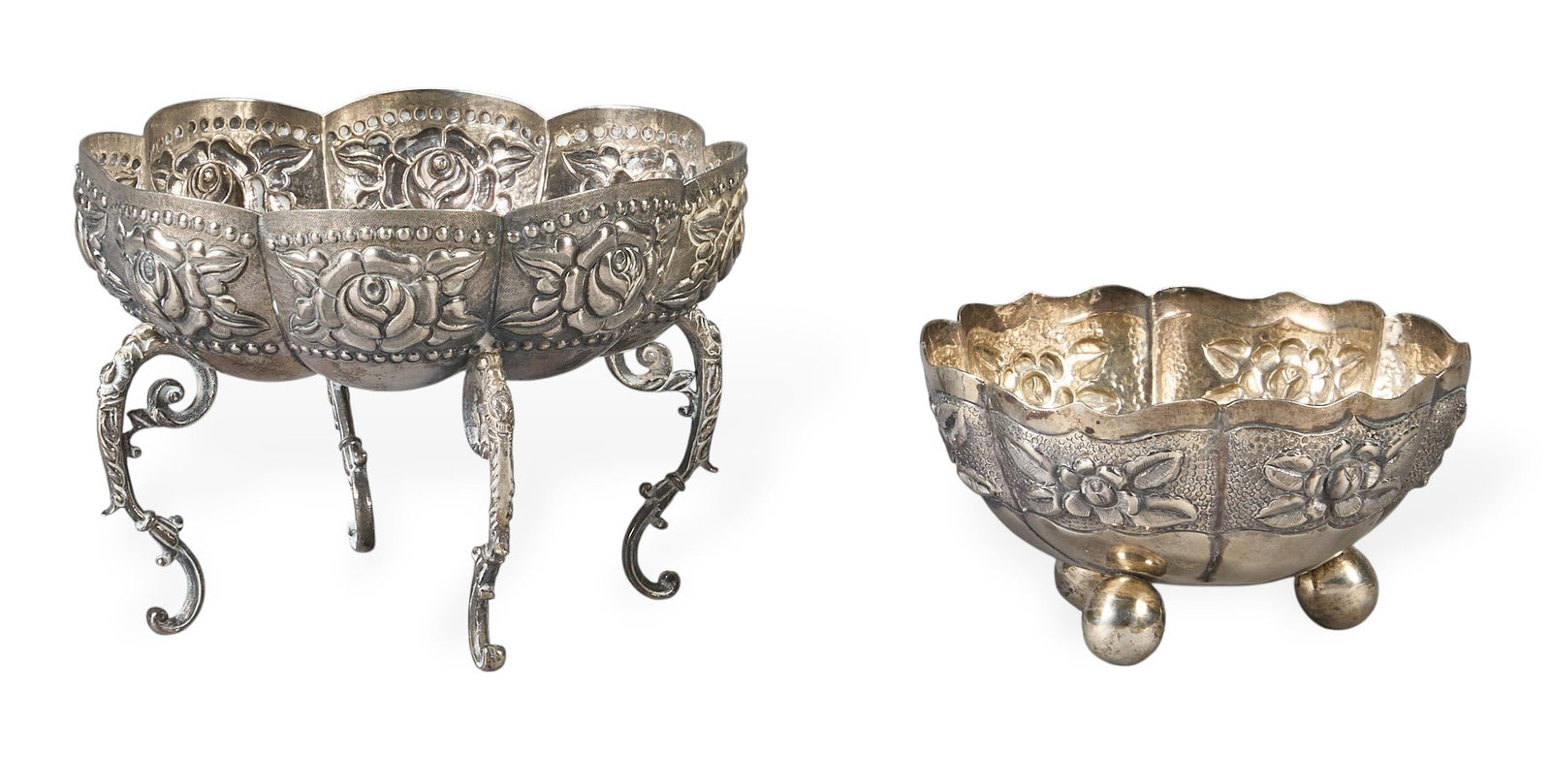 (2) Mexican Sterling Bowls (1 of 4)