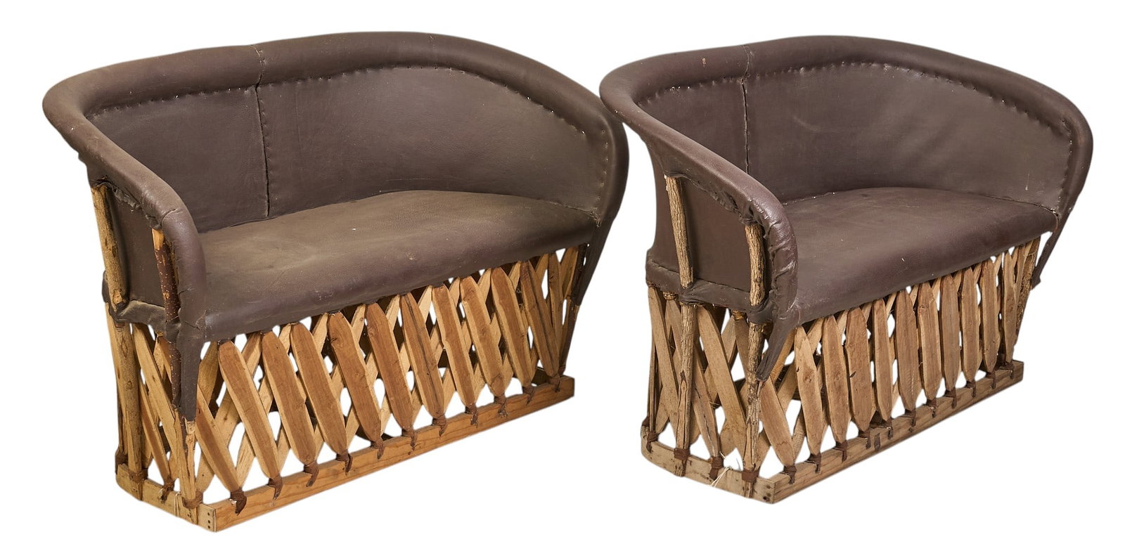 Pair of Equipale Settees (1 of 4)