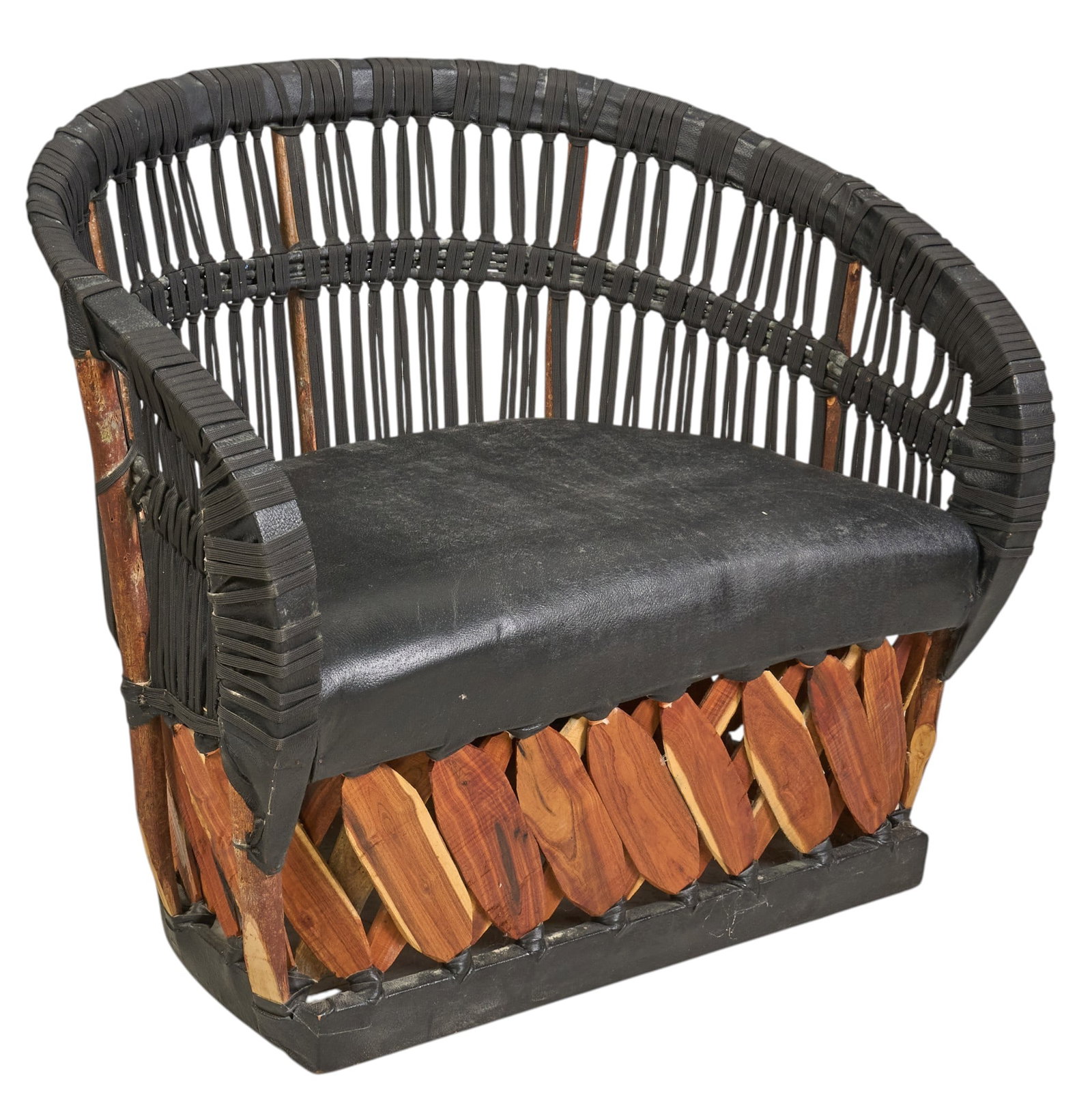 Vintage Mexican Equipale Chair (1 of 4)