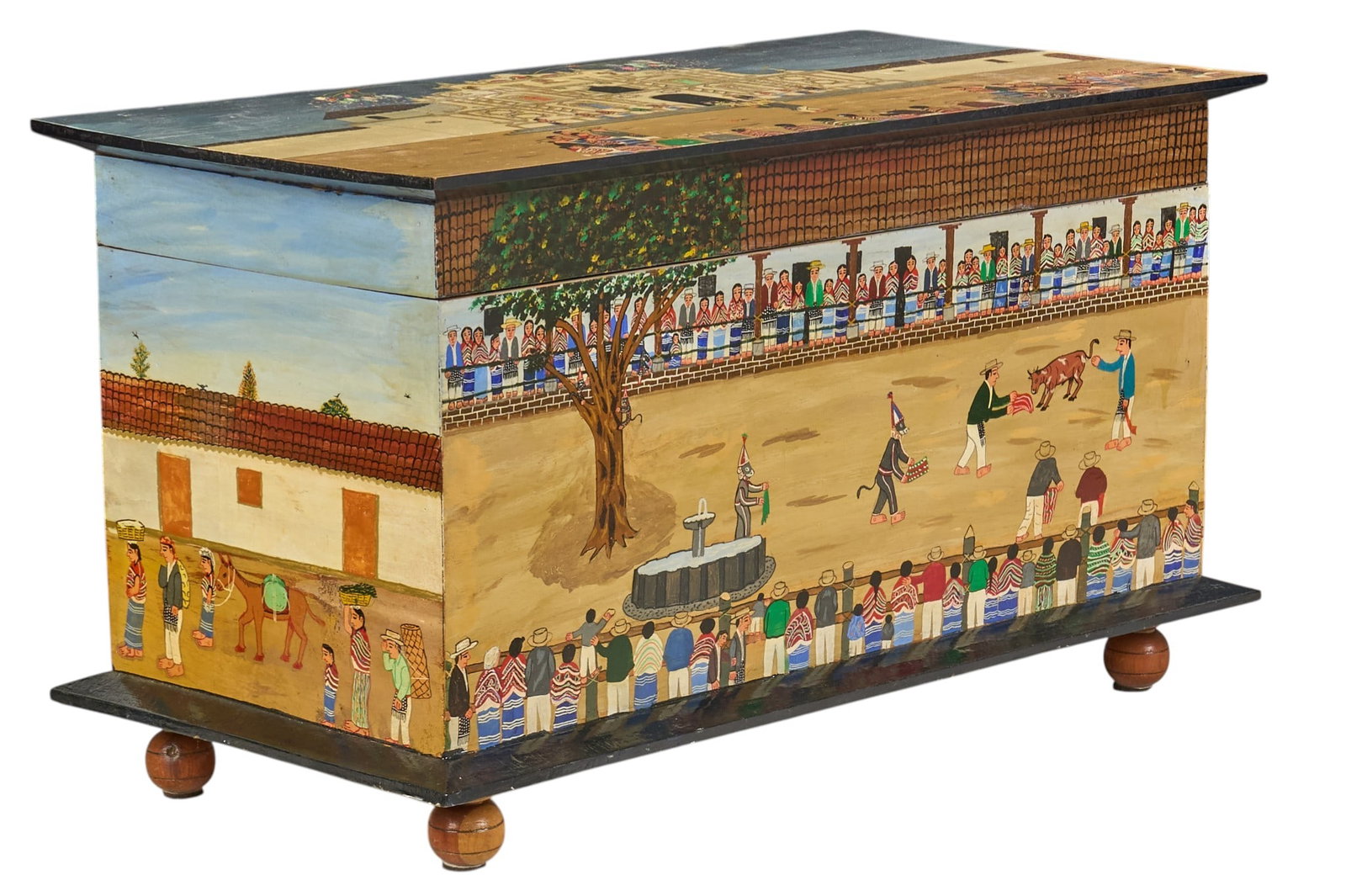 Painted Guatemalan Trunk (1 of 6)