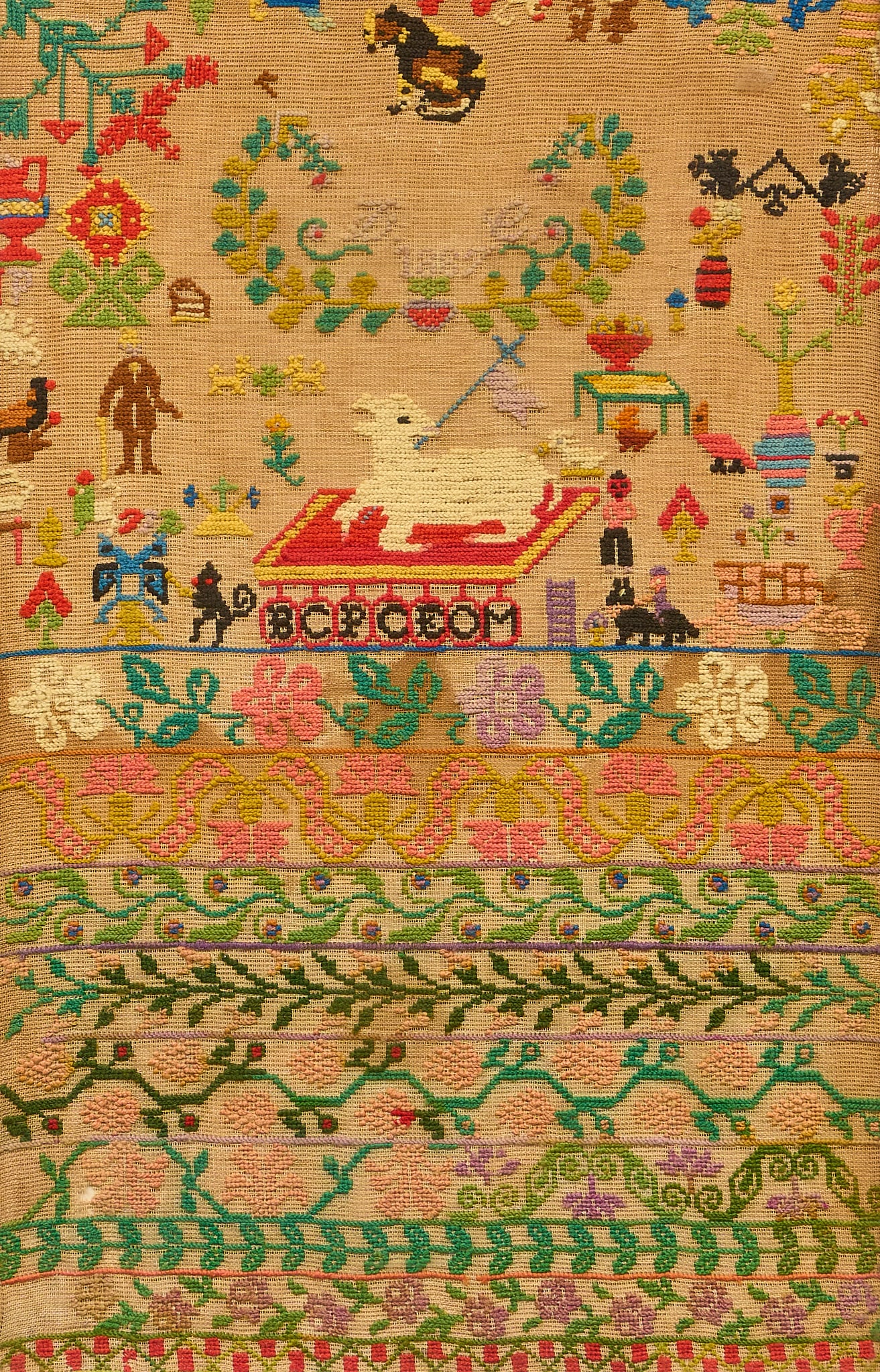 Antique Mexican Needlepoint (1 of 4)