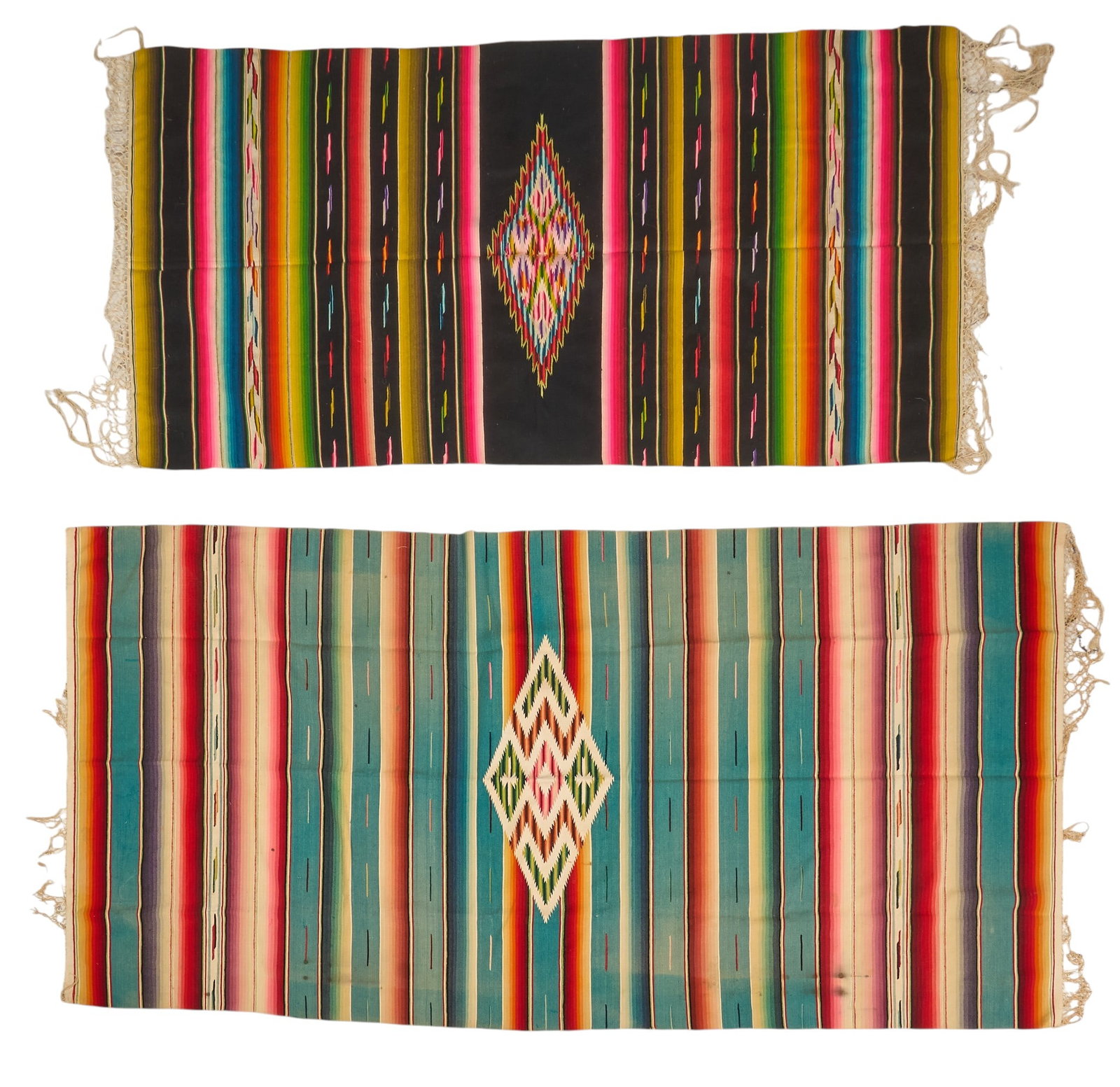 (2) Vintage Mexican Serapes (1 of 5)