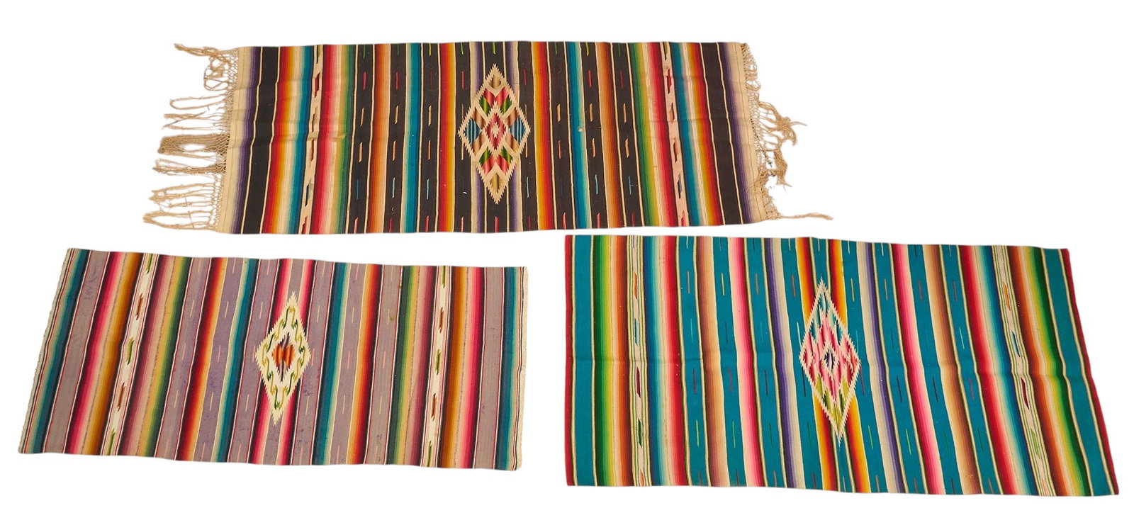 (3) Vintage Mexican Serapes (1 of 6)