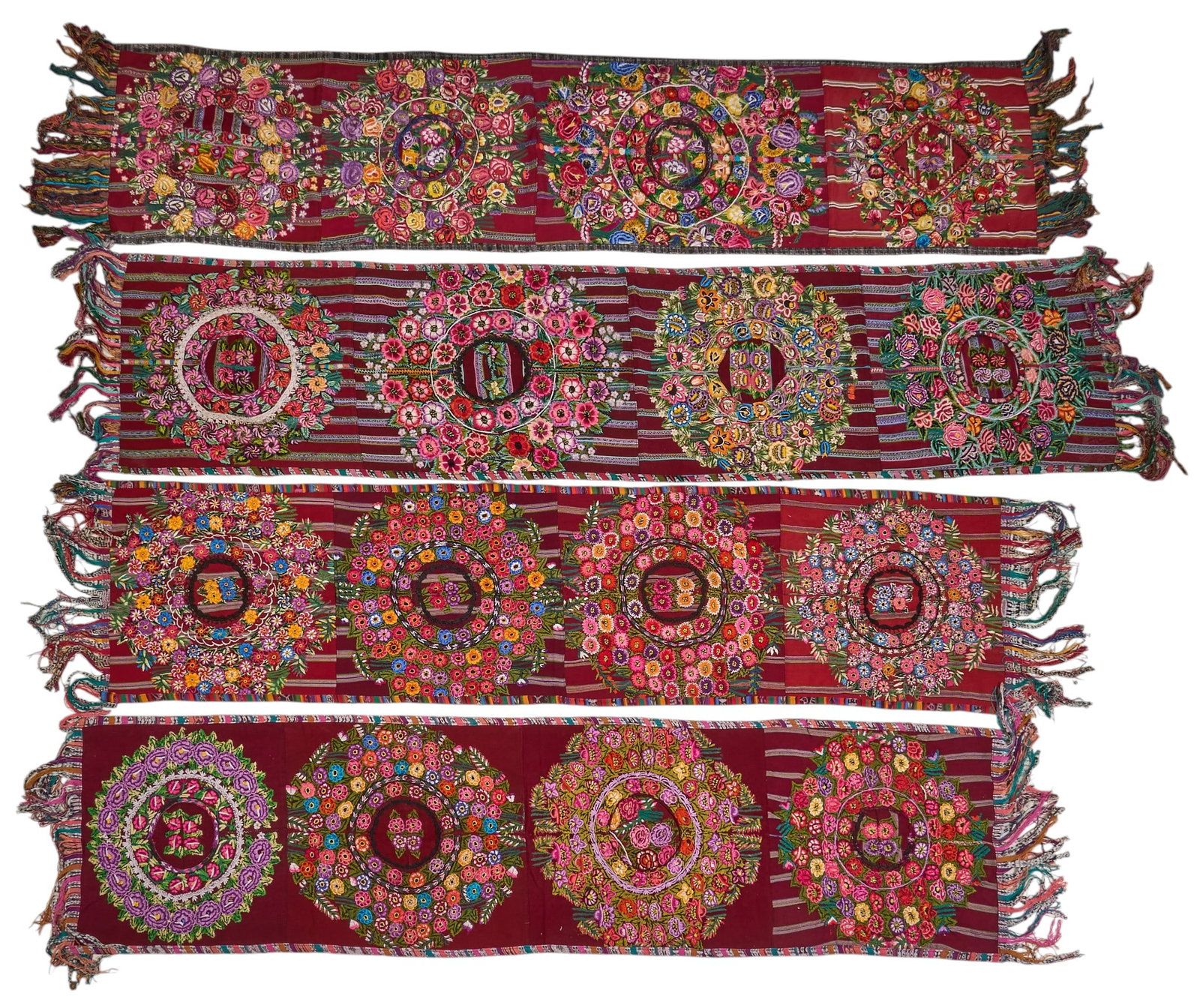 (4) Hand-Woven Guatemalan Runners (1 of 4)