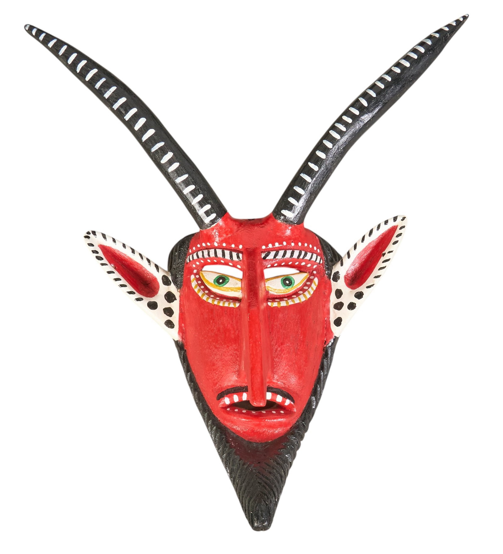 Mexican Diablo Dance Mask (1 of 4)