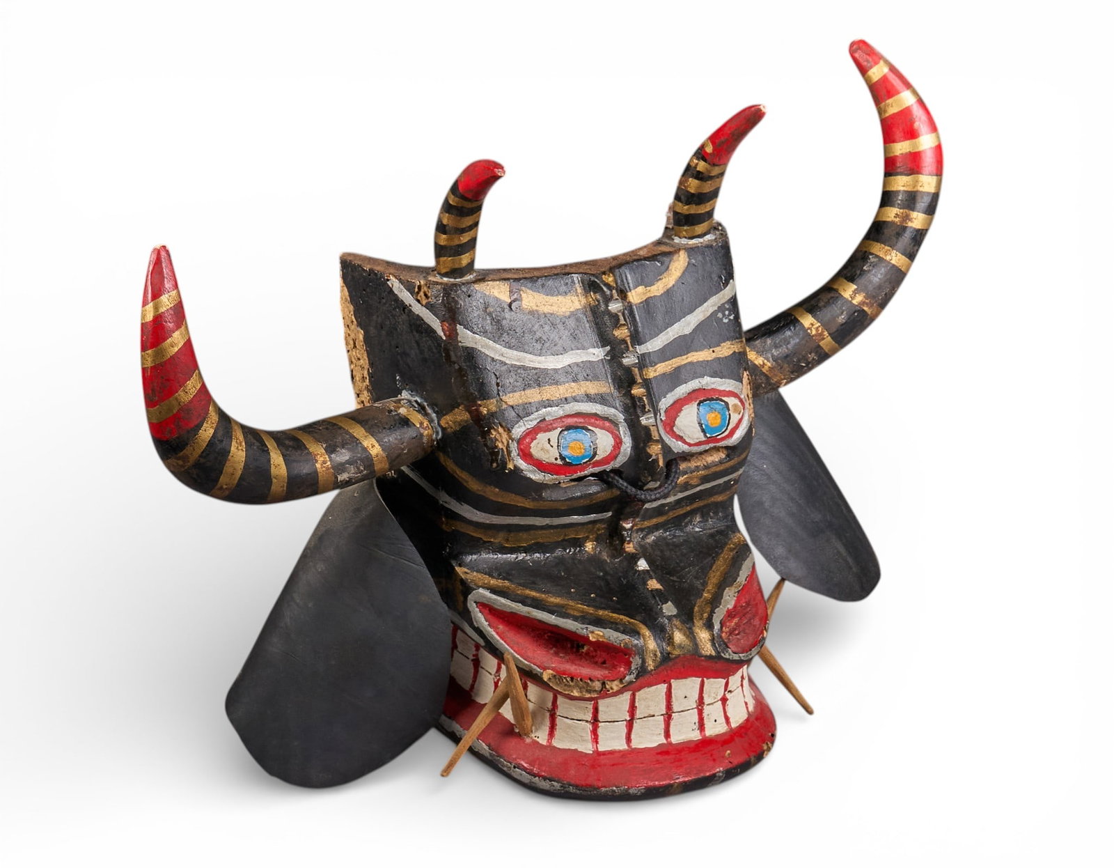 Mexican Diablo Dance Mask (1 of 4)