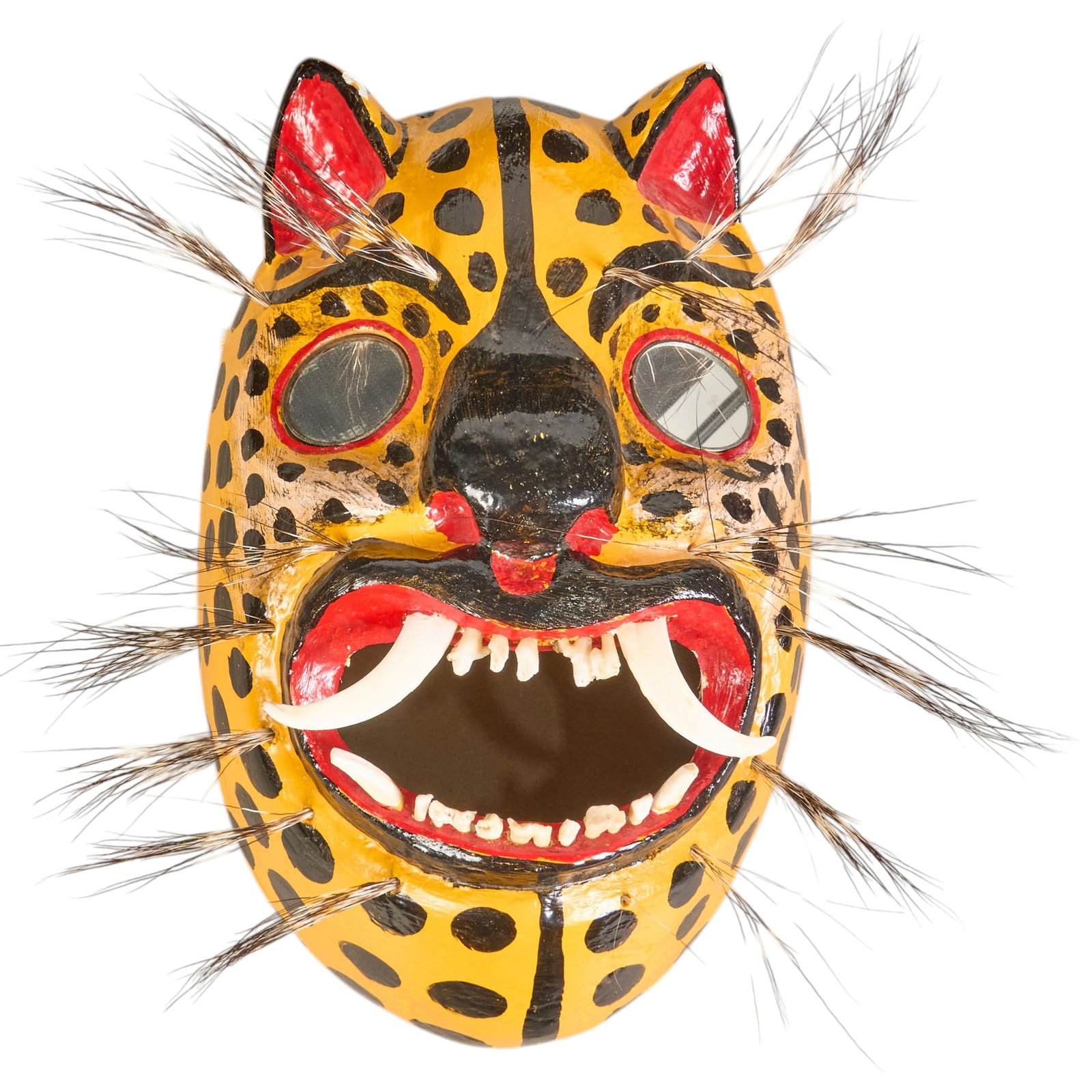 Mexican Tigre Dance Mask (1 of 4)