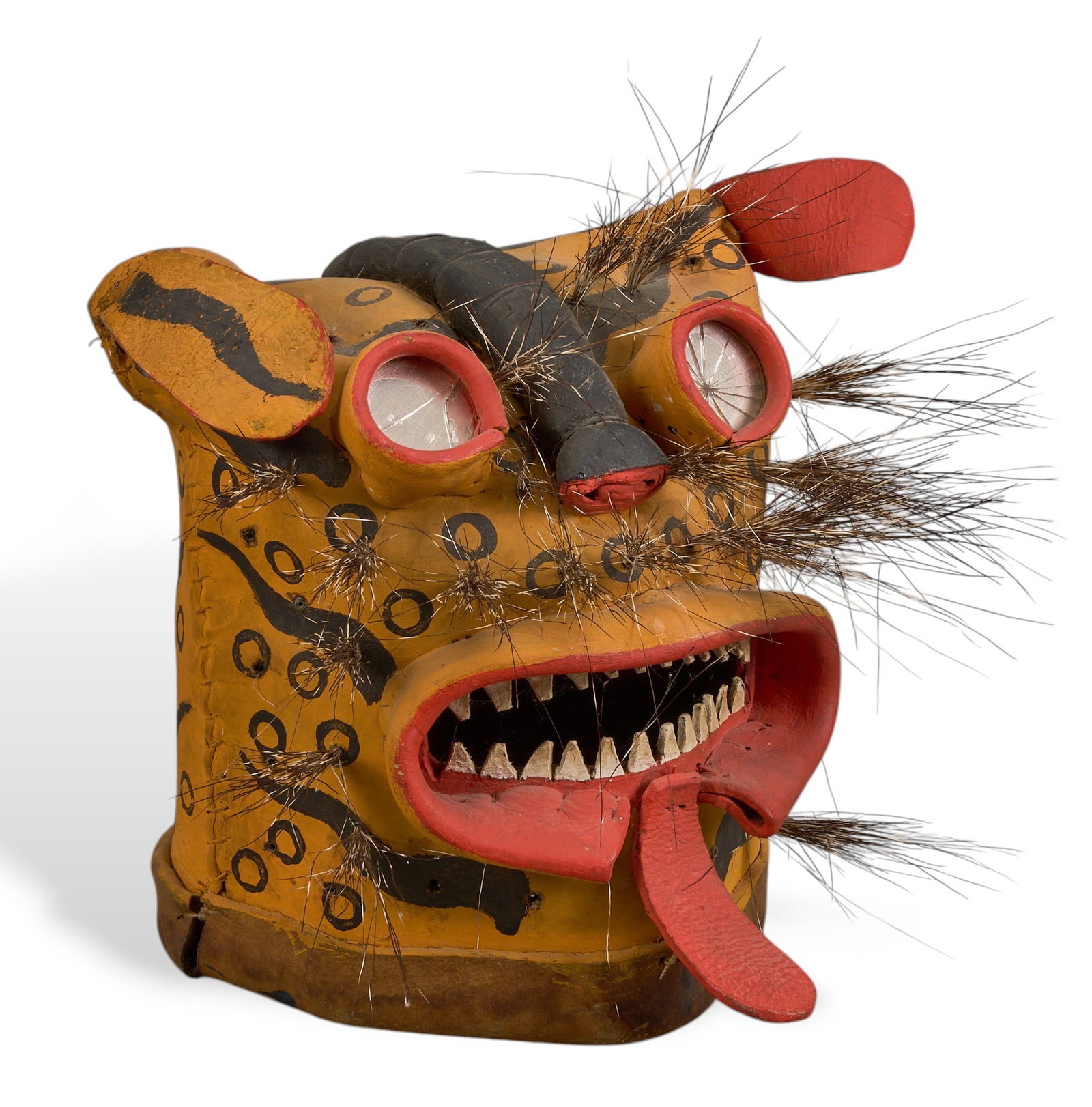 Mexican Tigre Dance Mask (1 of 3)