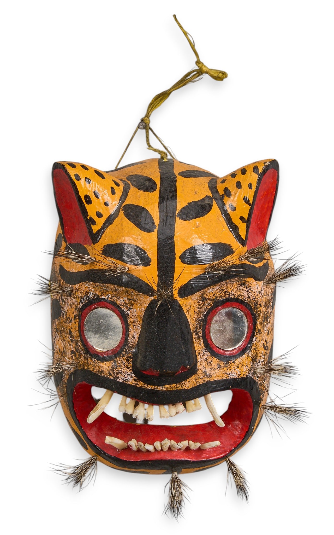 Mexican Tigre Dance Mask (1 of 5)