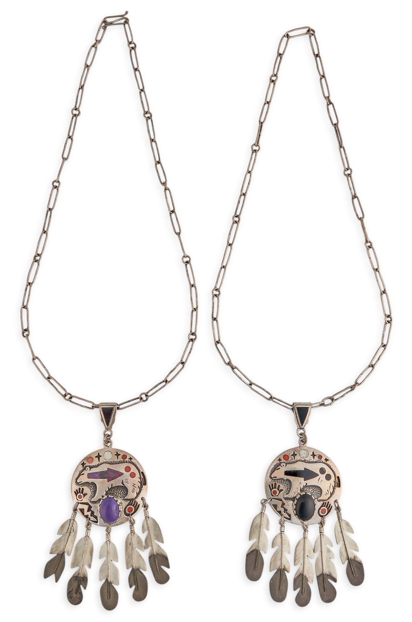 Steve Gunnyon, (2) Sterling Silver Necklaces (1 of 5)