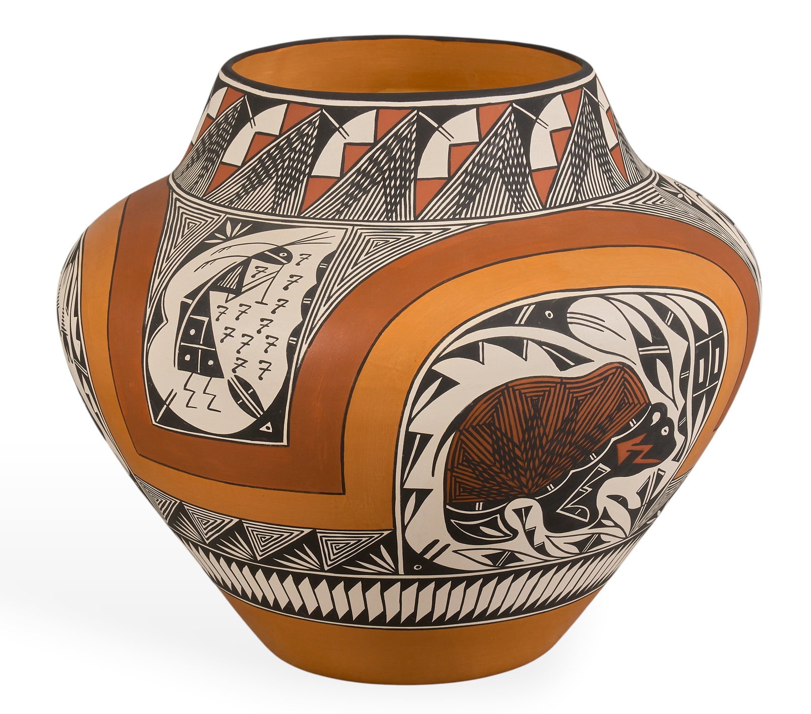 Acoma Pueblo Polychrome Olla (1 of 5)