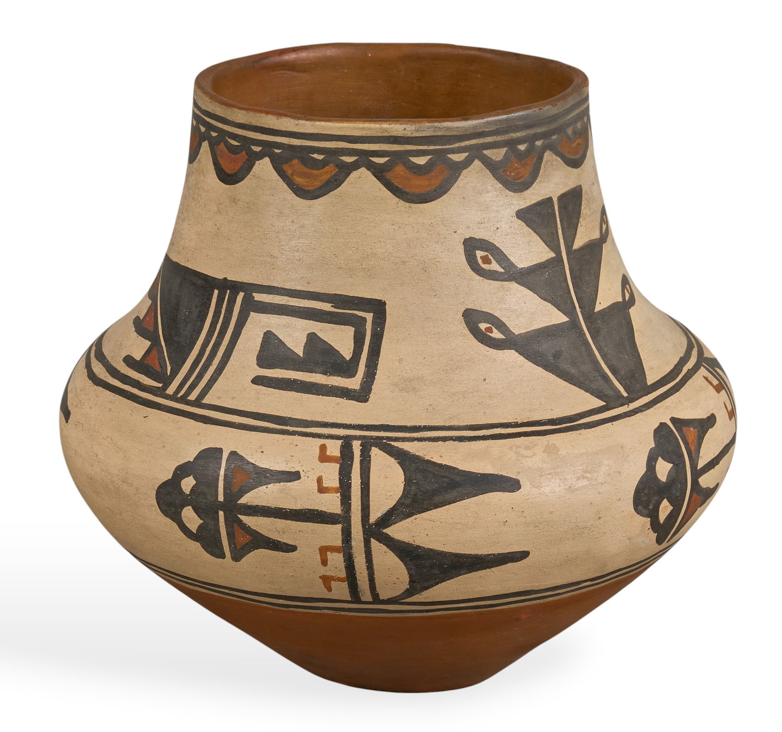 San Ildefonso Pottery Vessel (1 of 5)
