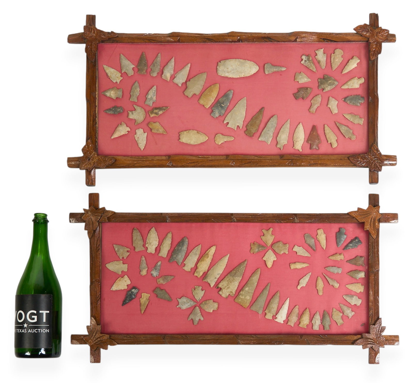 (2) Framed Arrowhead Displays - 2