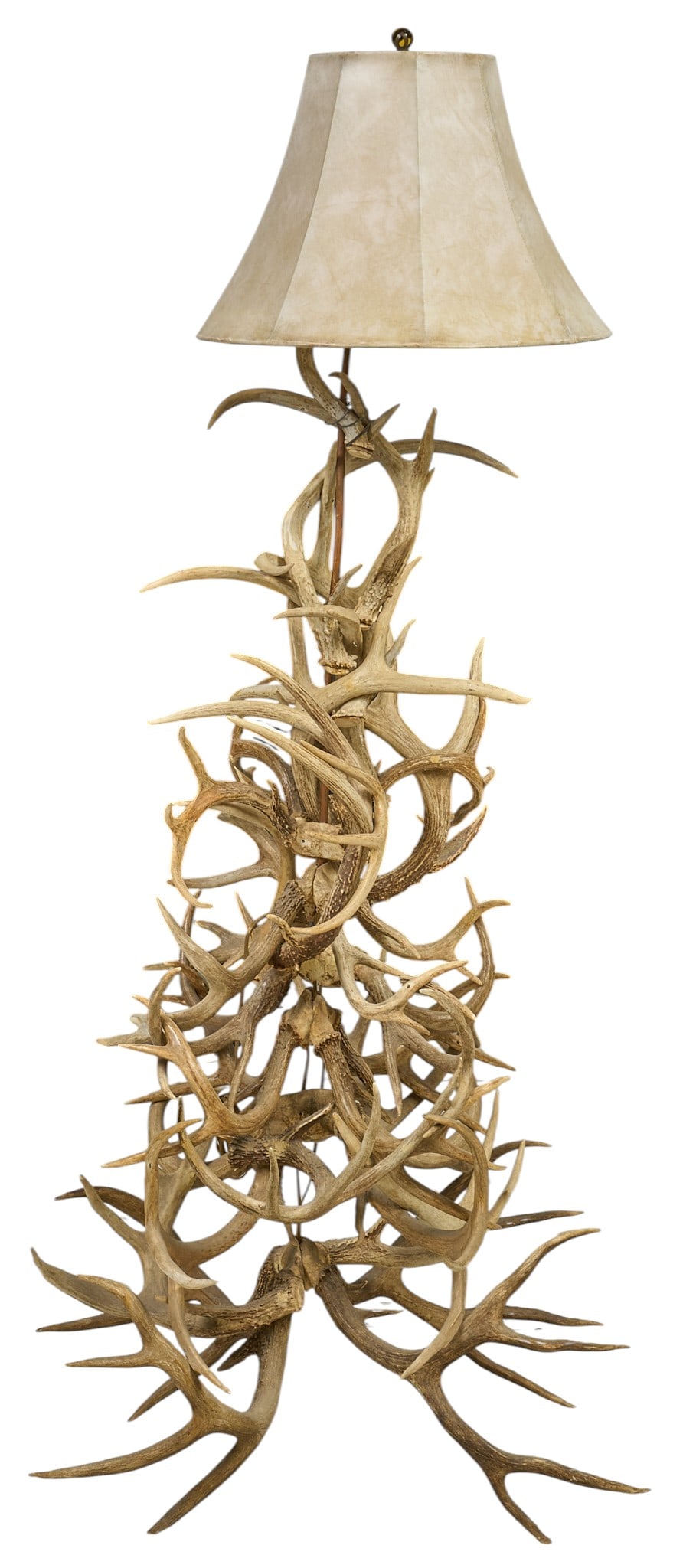 Rustic Antler Floor Lamp (1 of 3)
